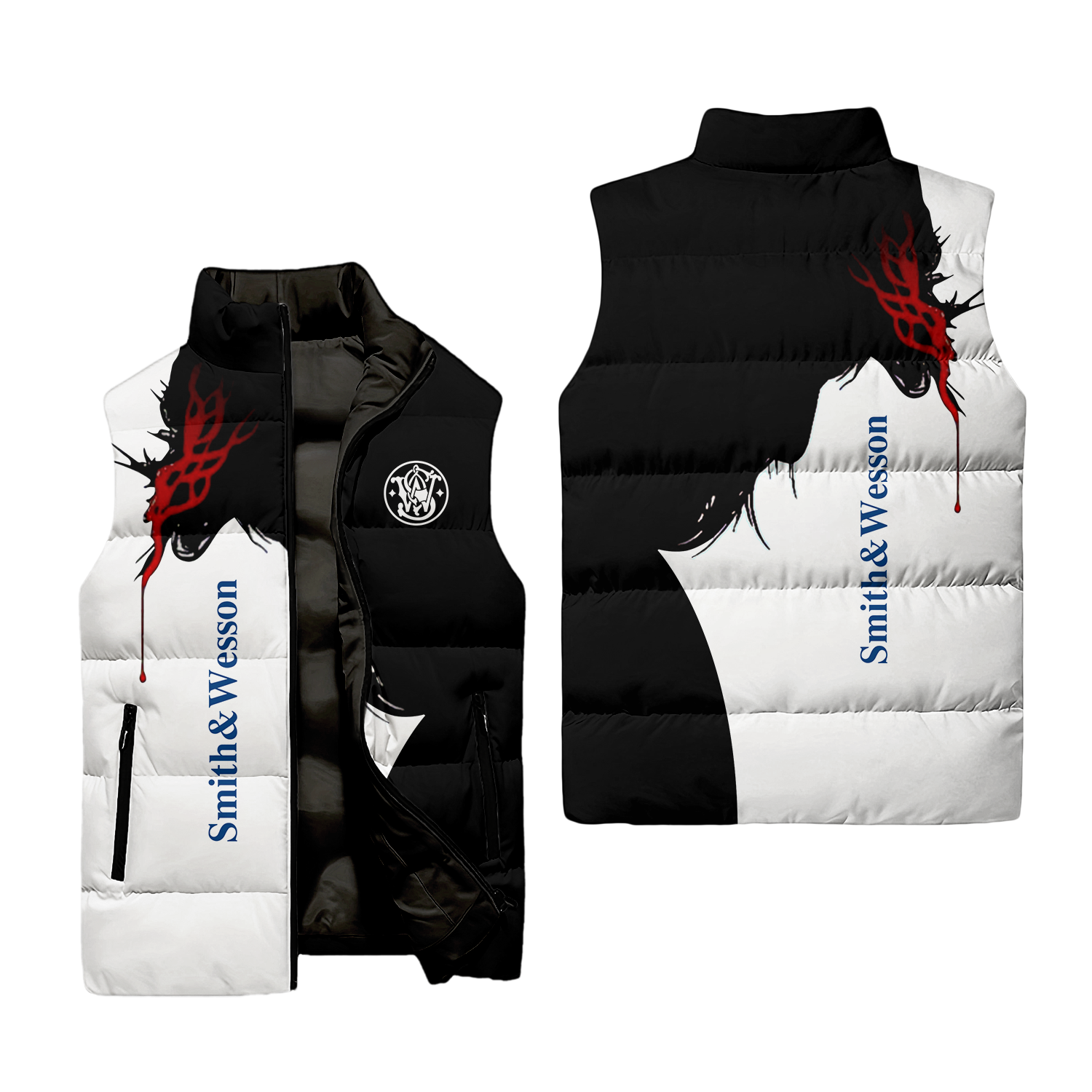 Smith & Wesson Sleeveless Puffer Jacket USPL2156