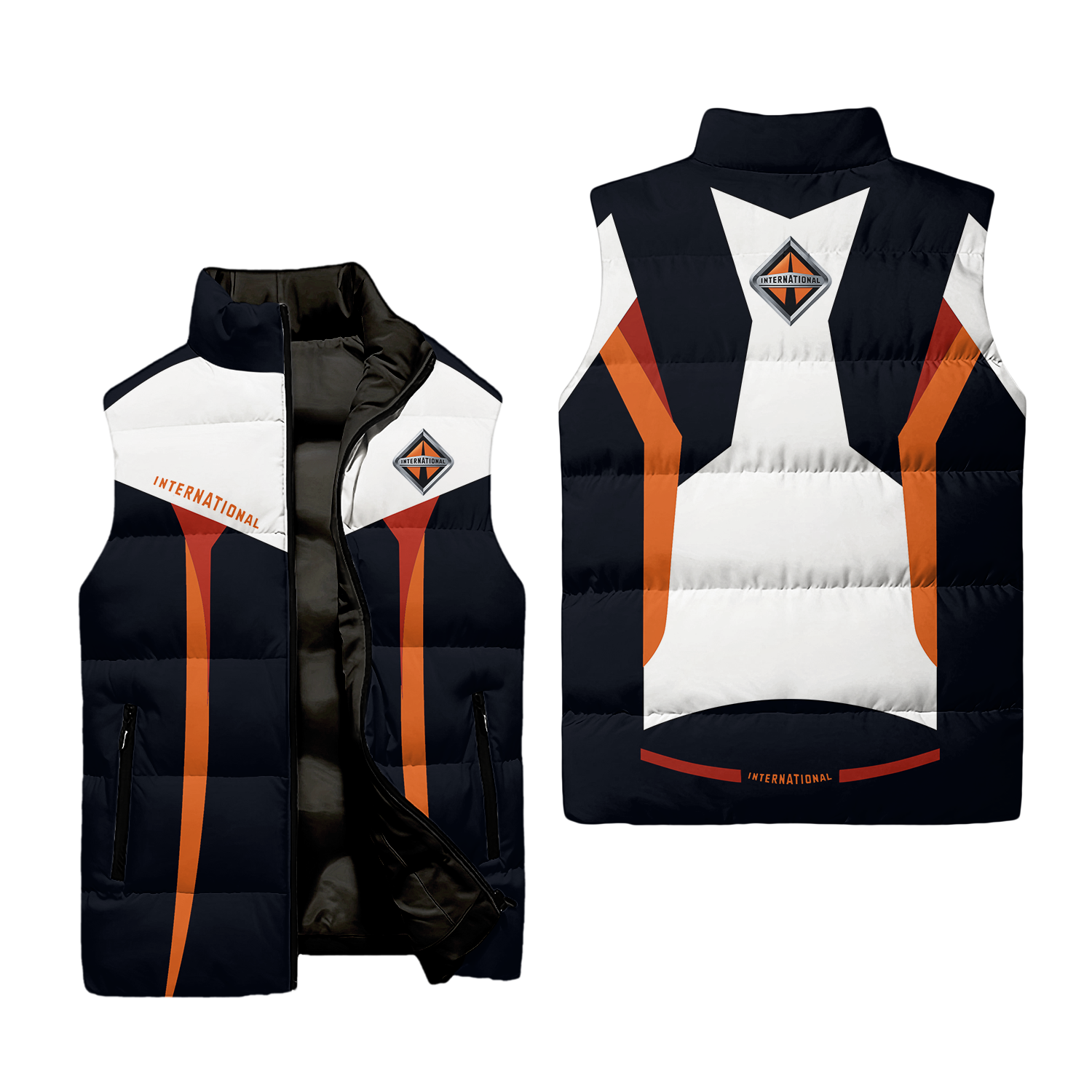 International Trucks Sleeveless Puffer Jacket USPL1873