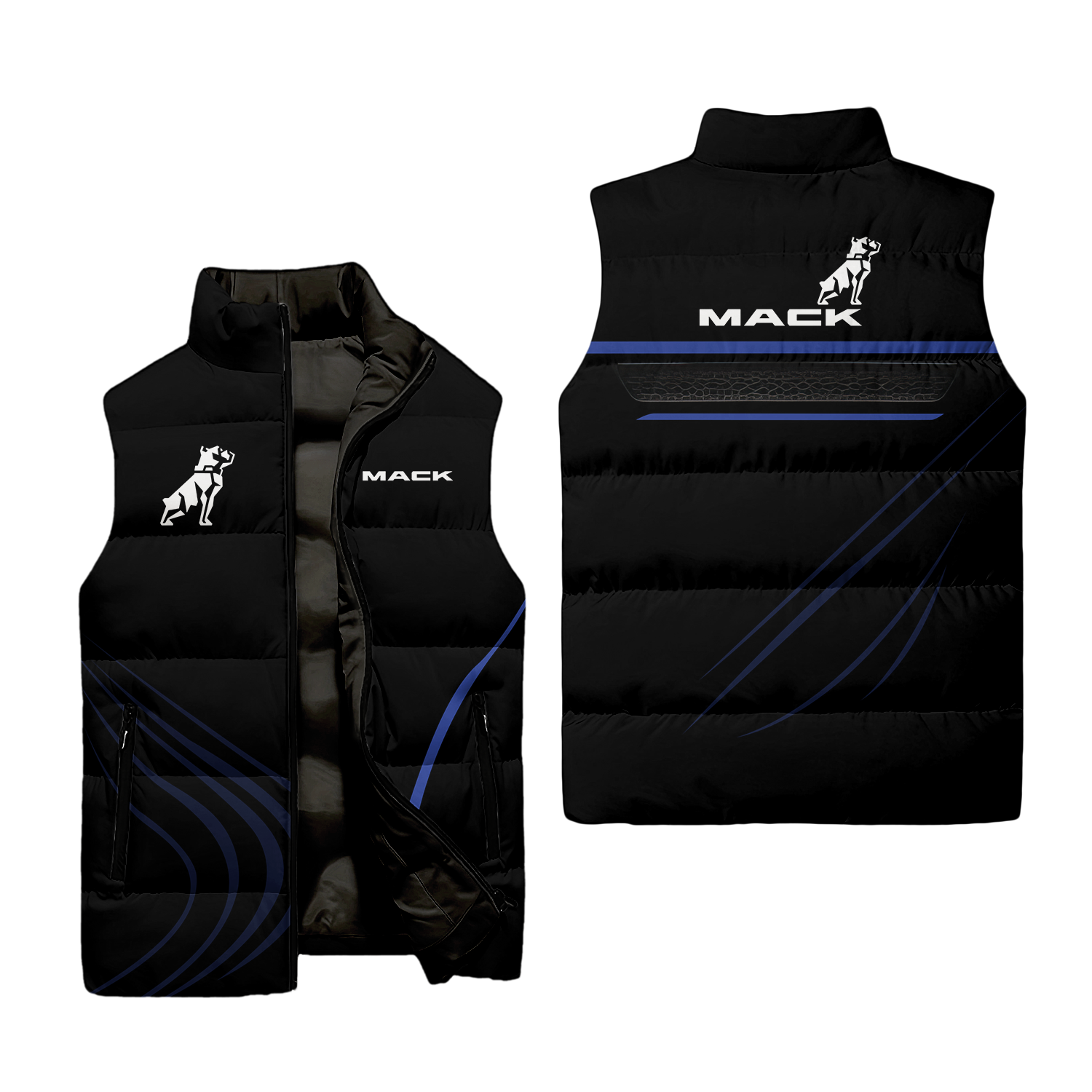 Mack Trucks Sleeveless Puffer Jacket USPL1824