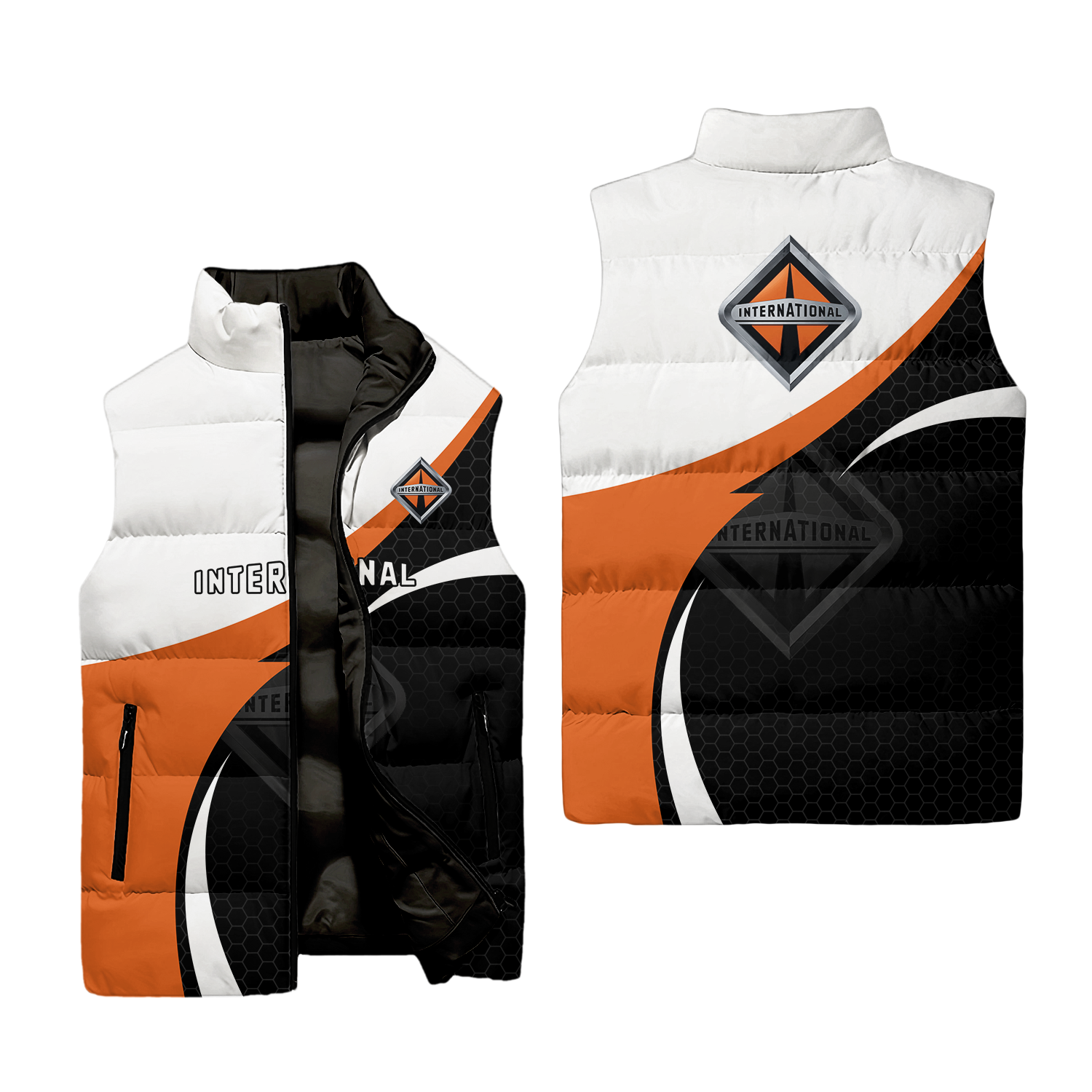 International Trucks Sleeveless Puffer Jacket USPL1872