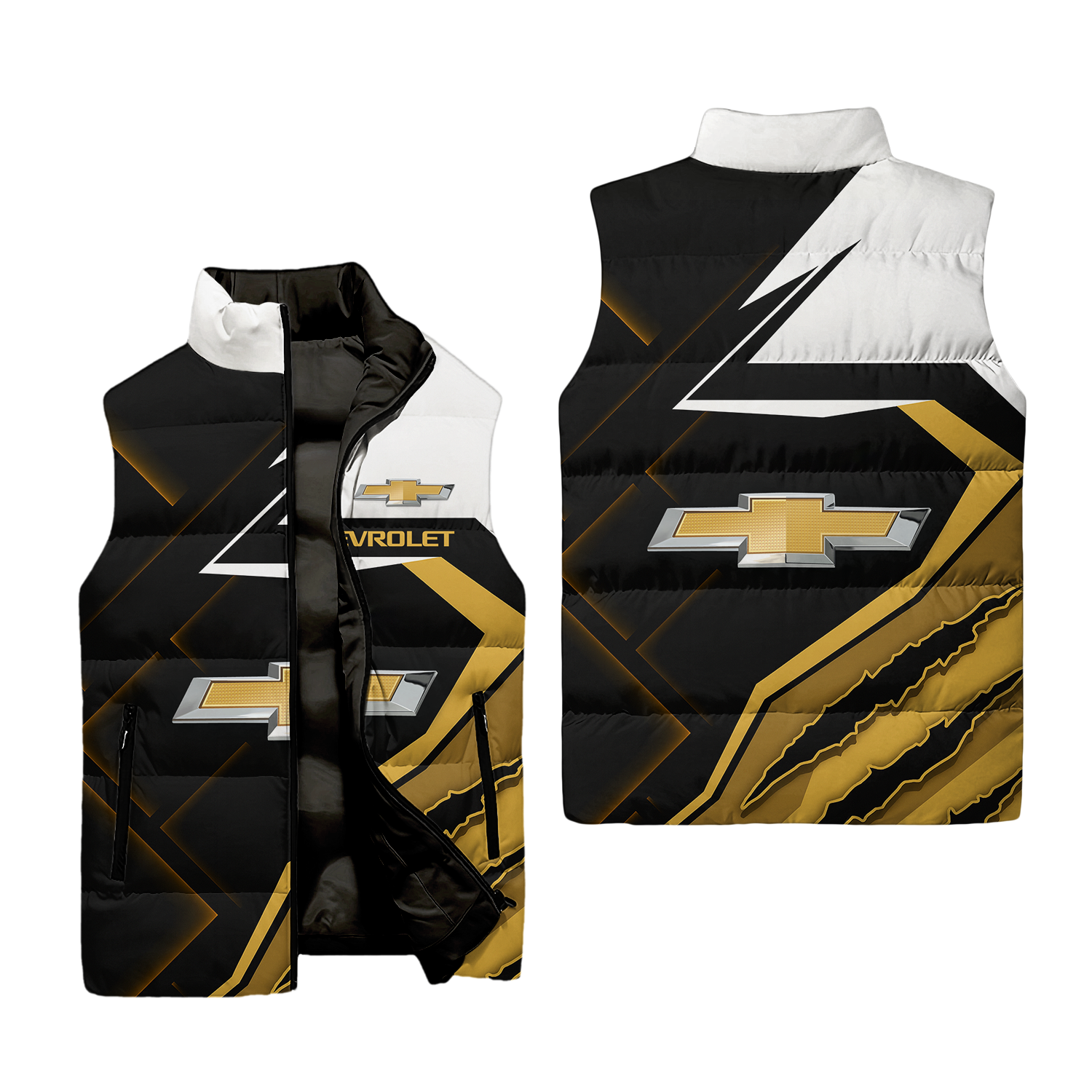 Chevrolet Sleeveless Puffer Jacket USPL996