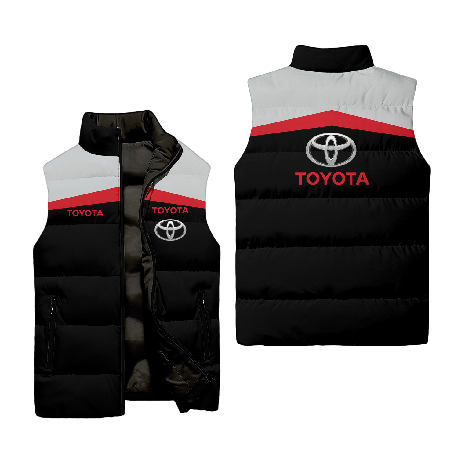 Toyota Sleeveless Puffer Jacket USPL860