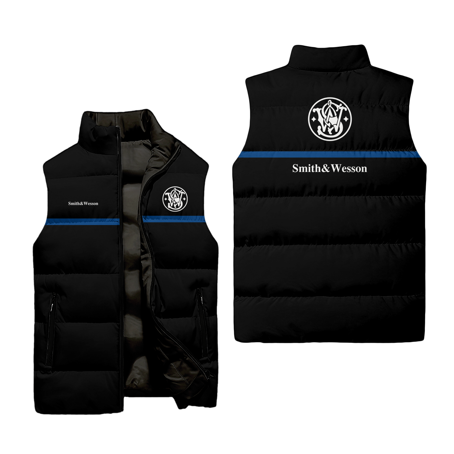Smith & Wesson Sleeveless Puffer Jacket USPL2159