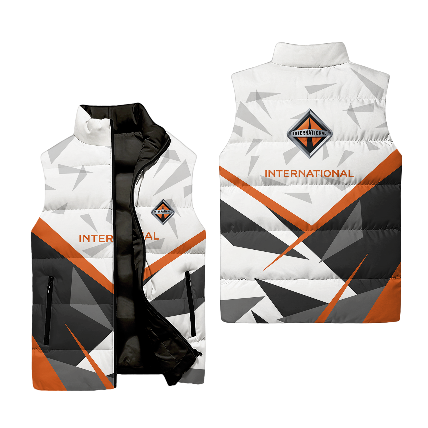 International Trucks Sleeveless Puffer Jacket USPL1900
