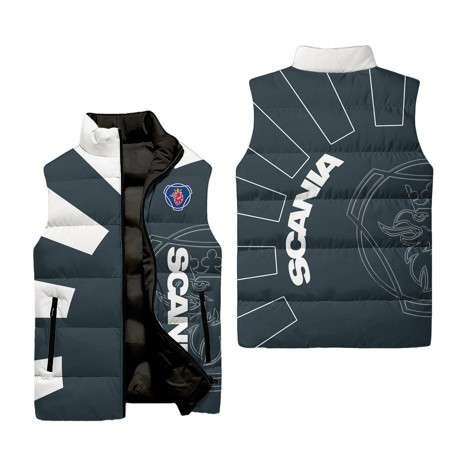 Scania Sleeveless Puffer Jacket USPL1592