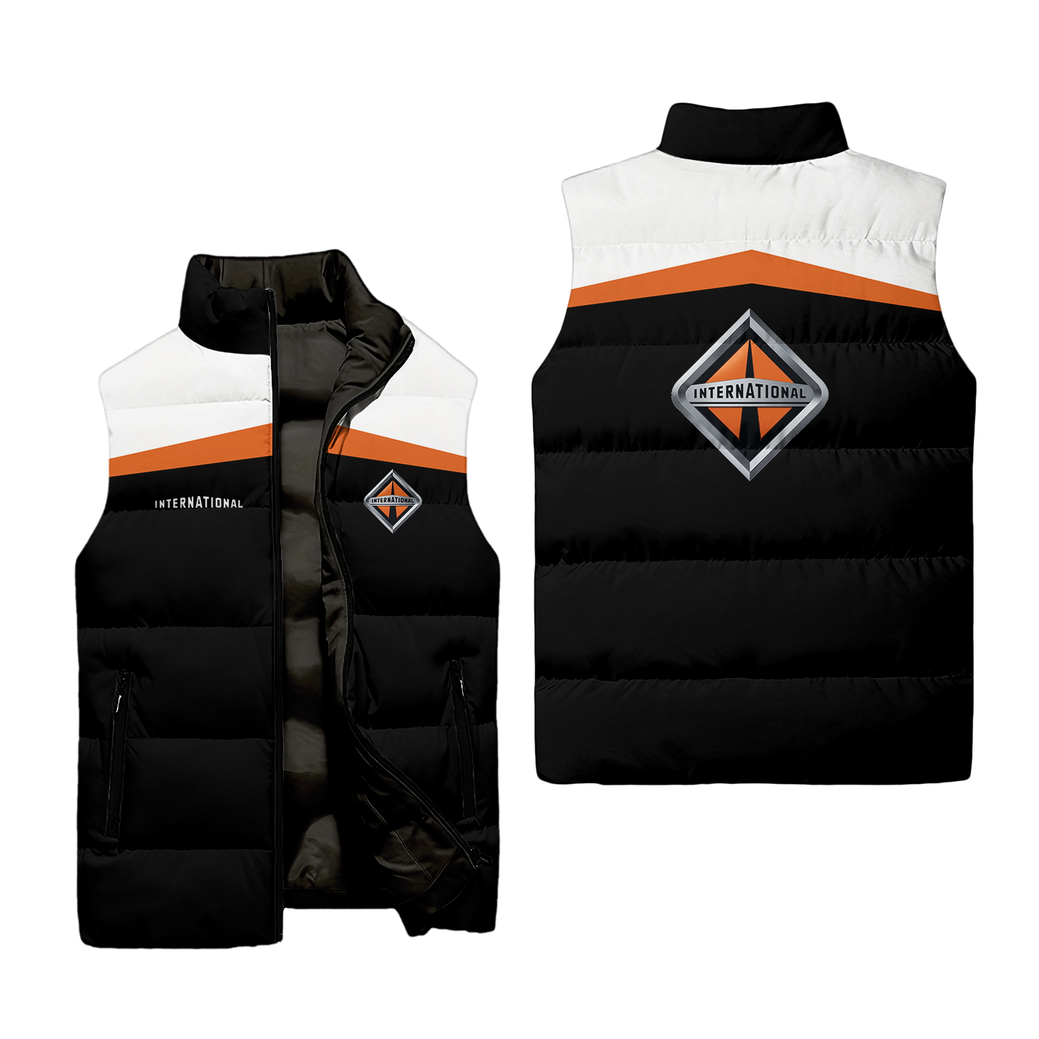 International Trucks Sleeveless Puffer Jacket USPL1868