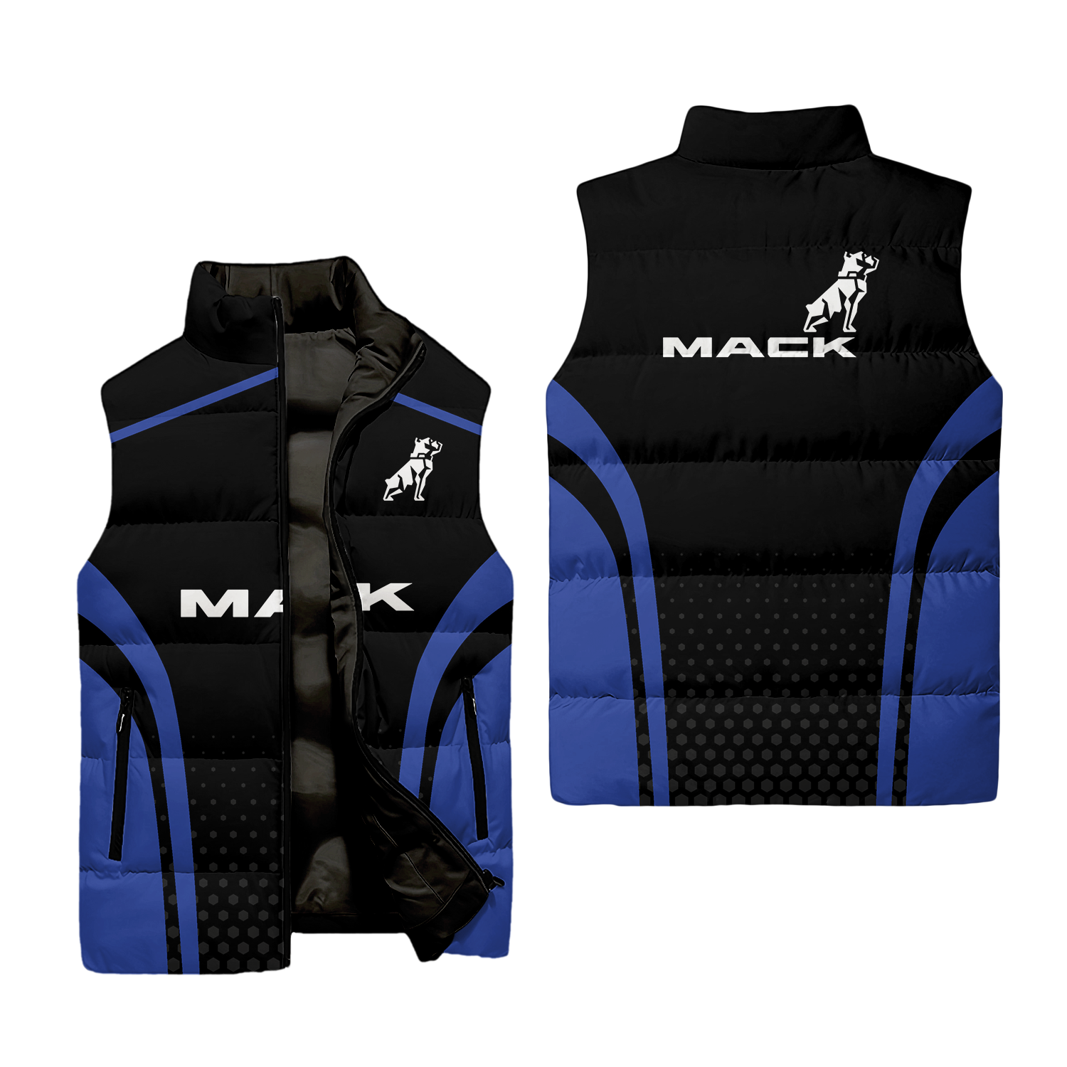 Mack Trucks Sleeveless Puffer Jacket USPL1821