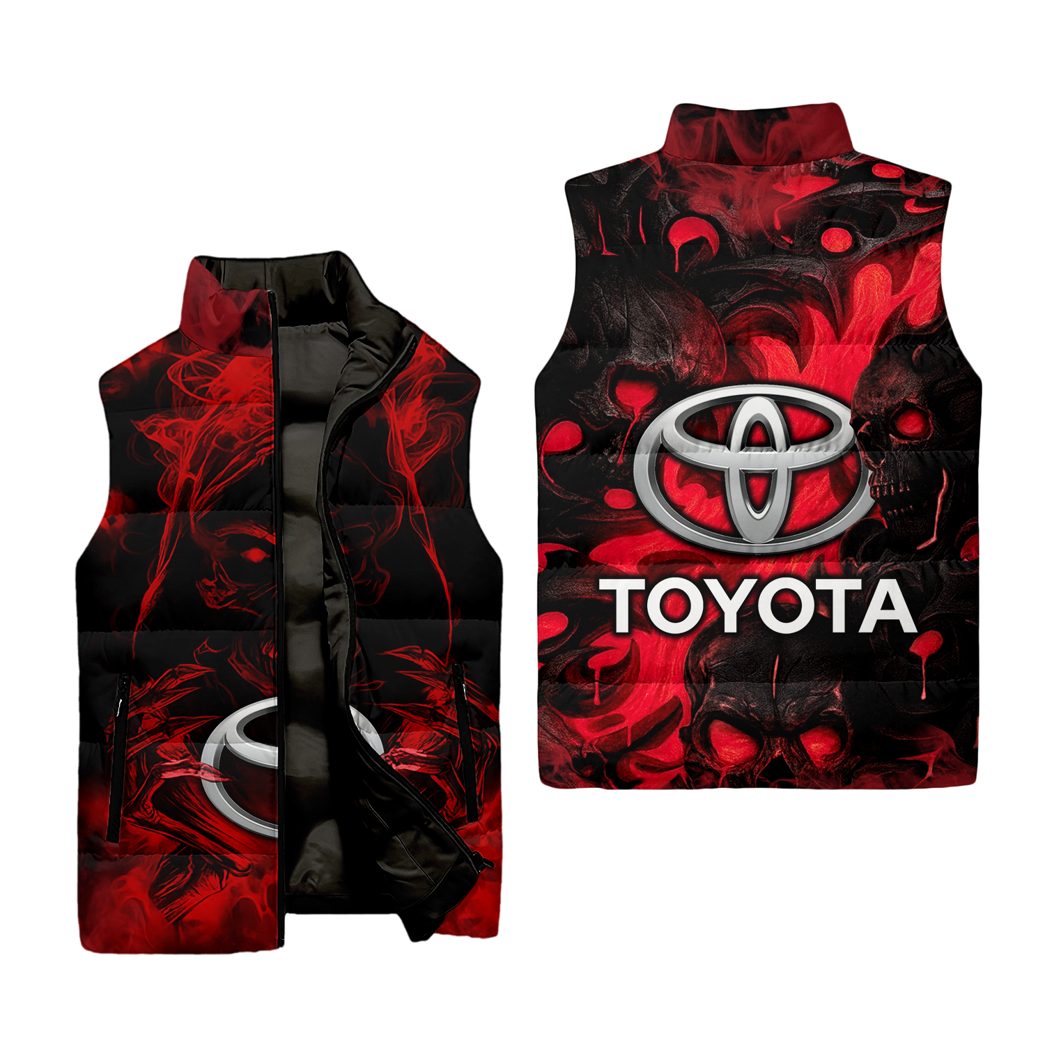 Toyota Sleeveless Puffer Jacket USPL862
