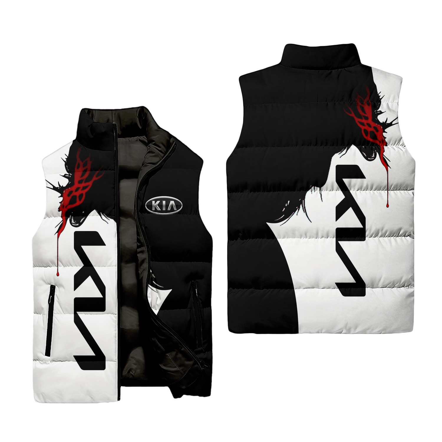 Kia Sleeveless Puffer Jacket USPL1225