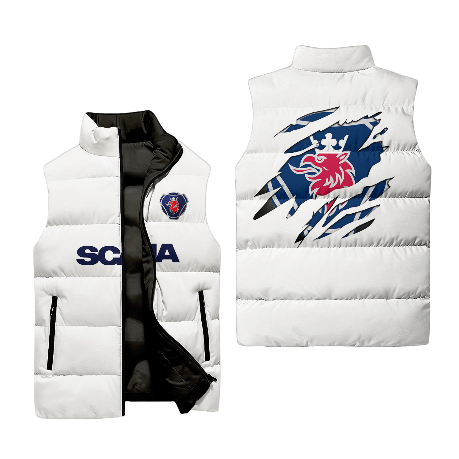 Scania Sleeveless Puffer Jacket USPL1596