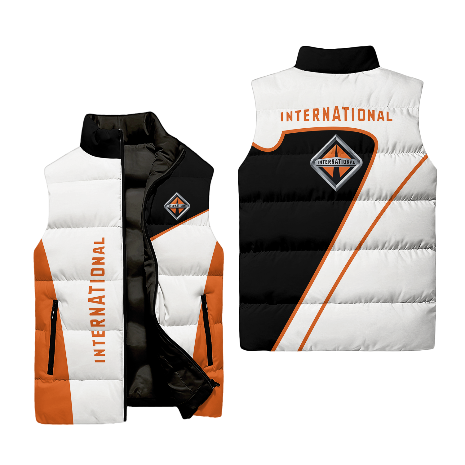 International Trucks Sleeveless Puffer Jacket USPL1862