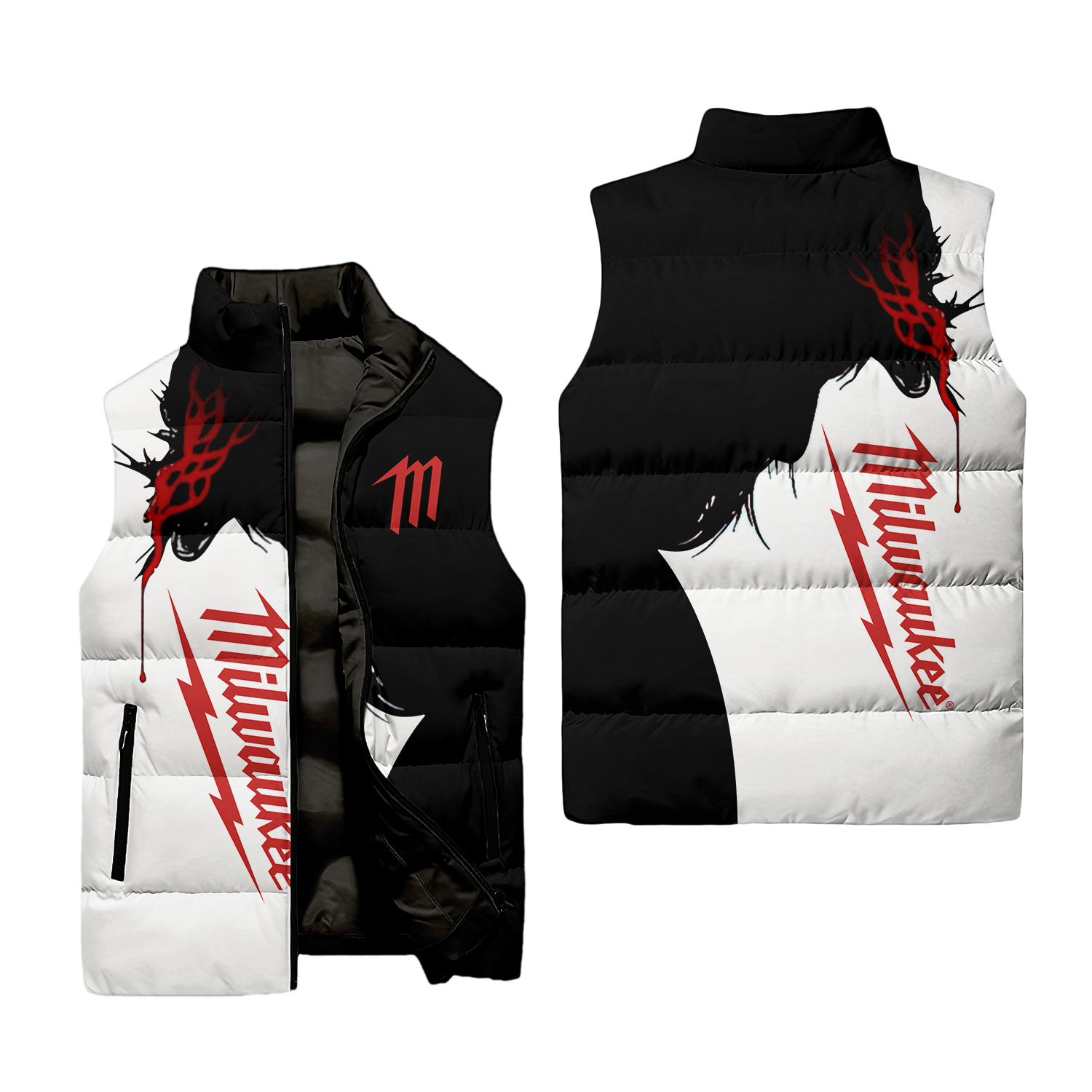 Milwaukee Sleeveless Puffer Jacket USPL1294