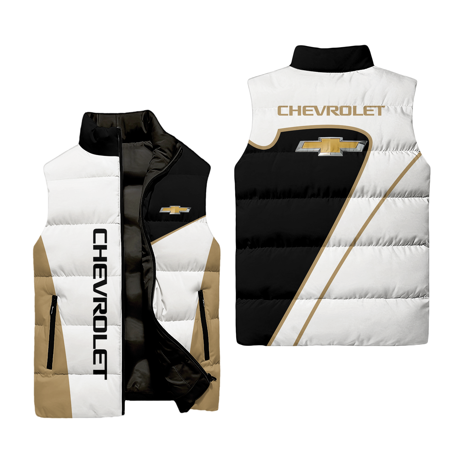Chevrolet Sleeveless Puffer Jacket USPL1030