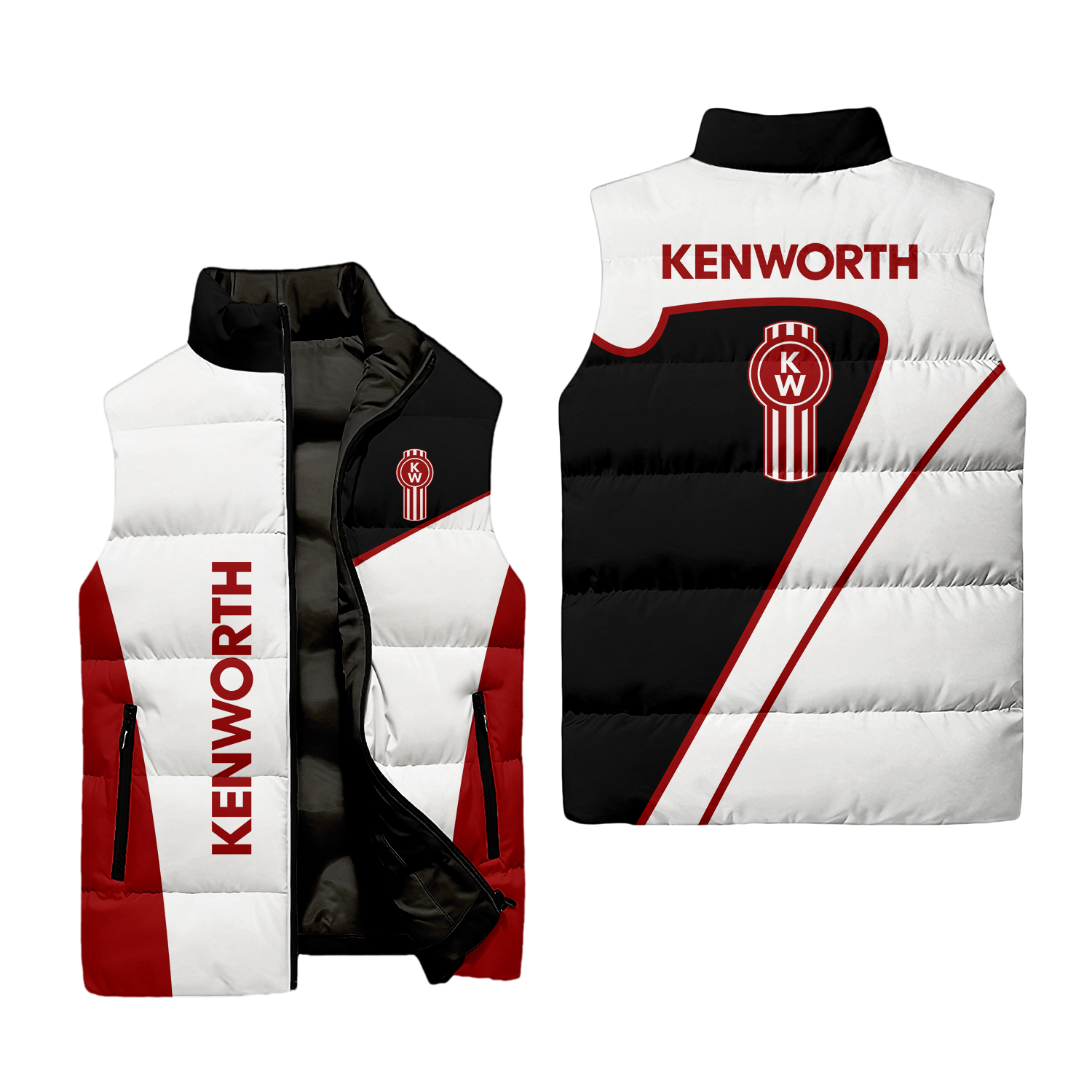 Kenworth Sleeveless Puffer Jacket USPL1760