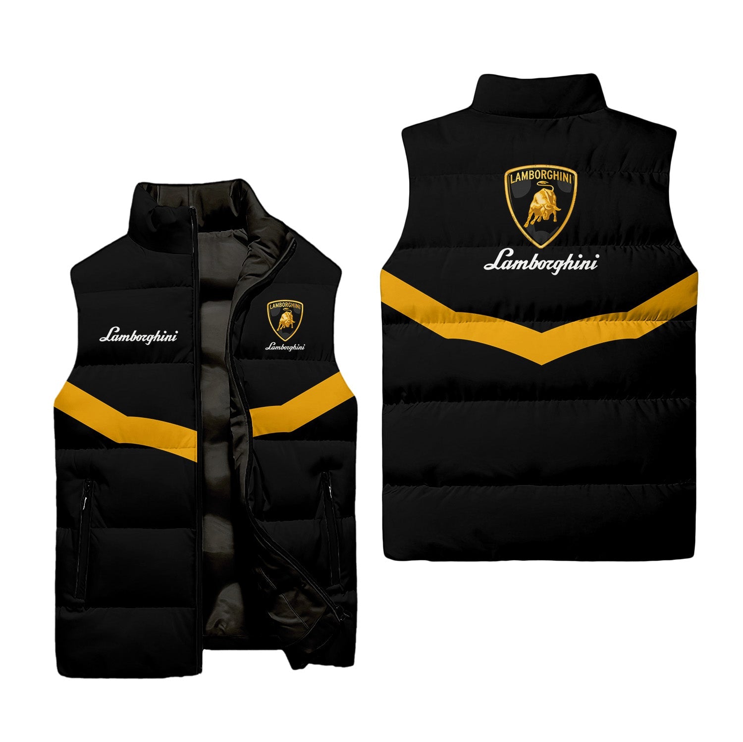 Lamborghini Sleeveless Puffer Jacket USPL668