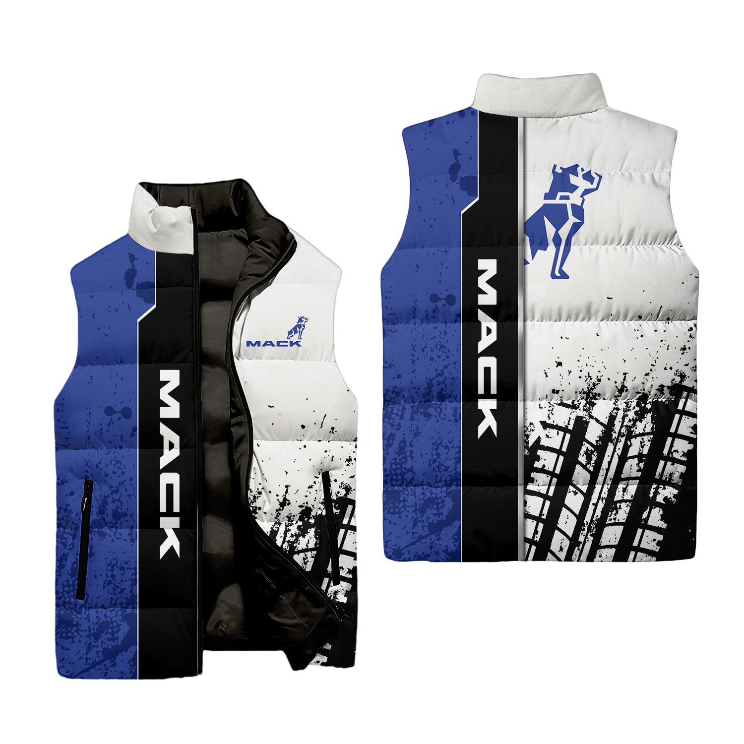 Mack Trucks Sleeveless Puffer Jacket USPL1830