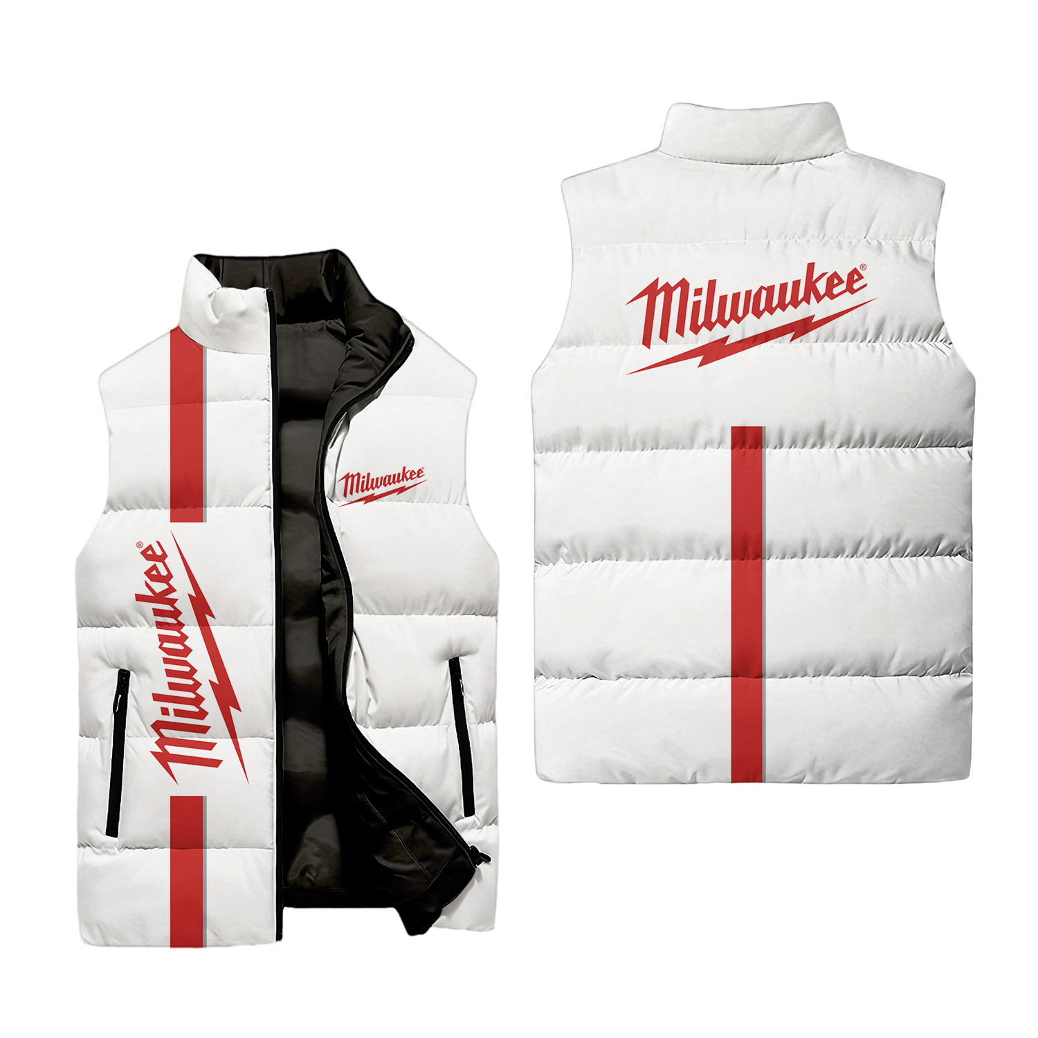 Milwaukee Sleeveless Puffer Jacket USPL1295