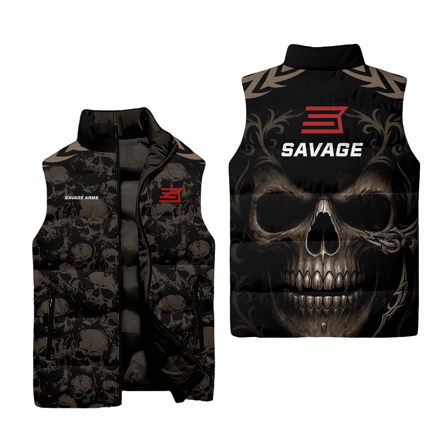 Savage Arms Sleeveless Puffer Jacket USPL2195