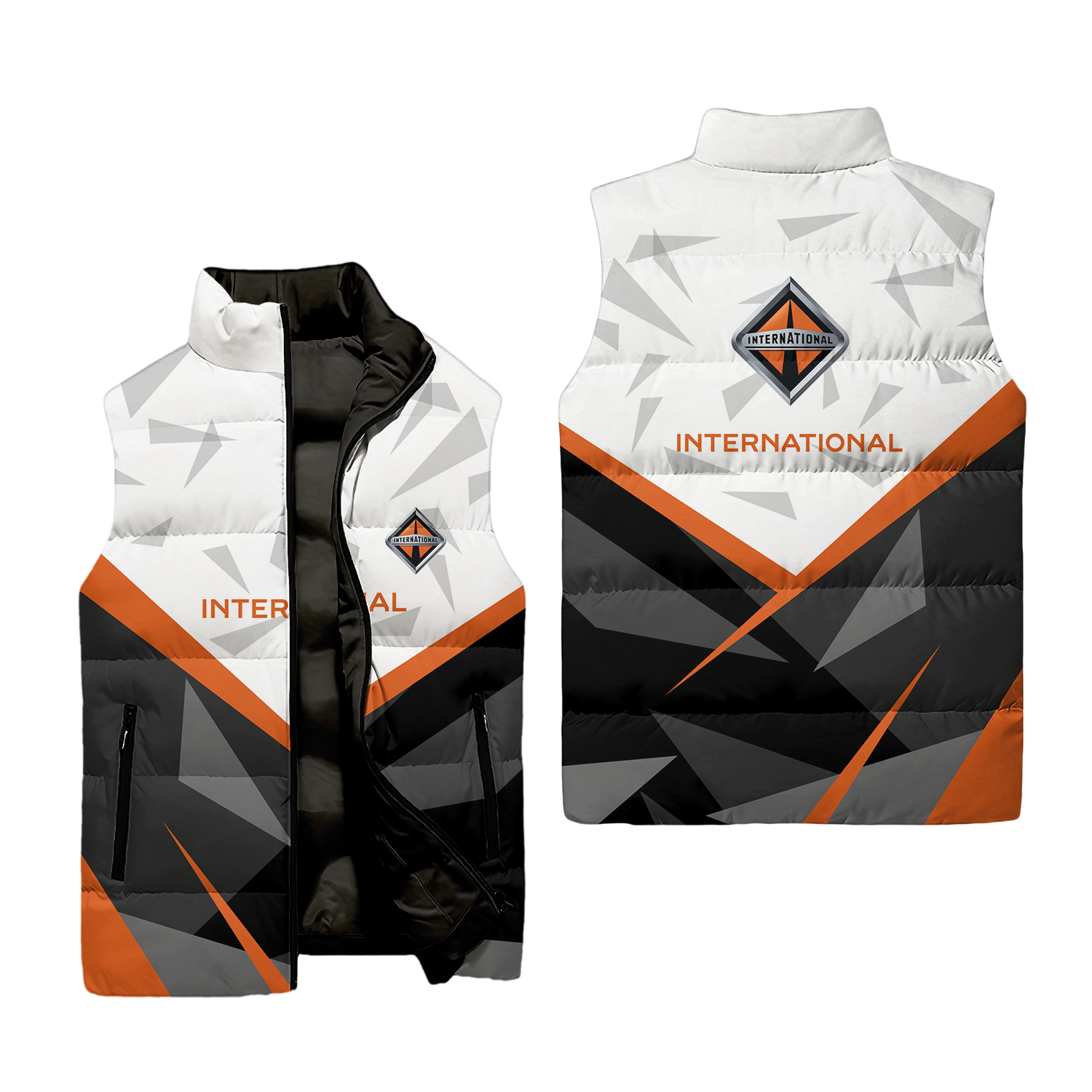 International Trucks Sleeveless Puffer Jacket USPL1894