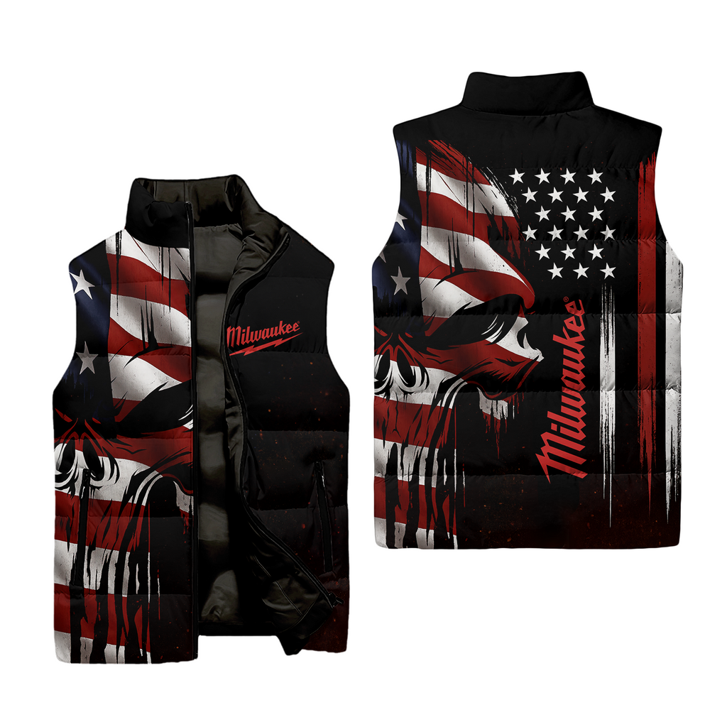 Milwaukee Sleeveless Puffer Jacket USPL1298