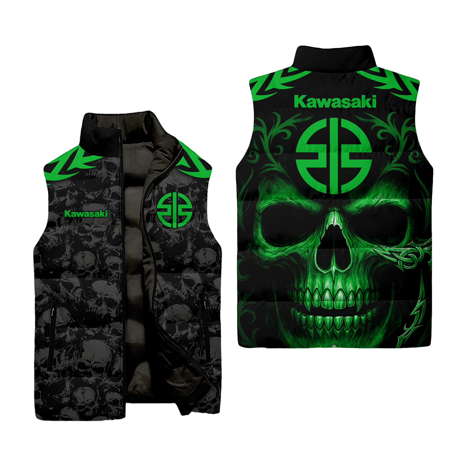 Kawasaki Sleeveless Puffer Jacket USPL918