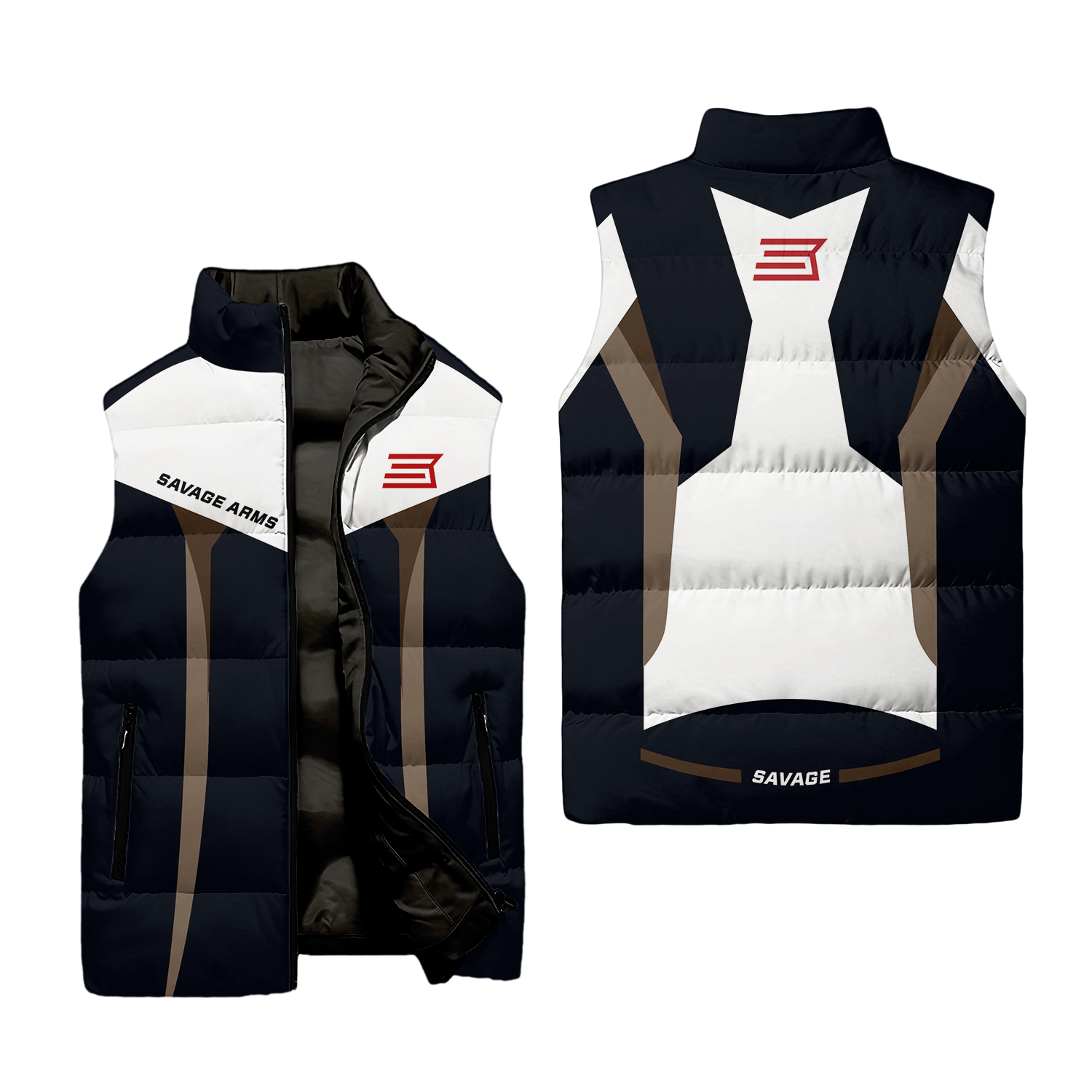Savage Arms Sleeveless Puffer Jacket USPL2203