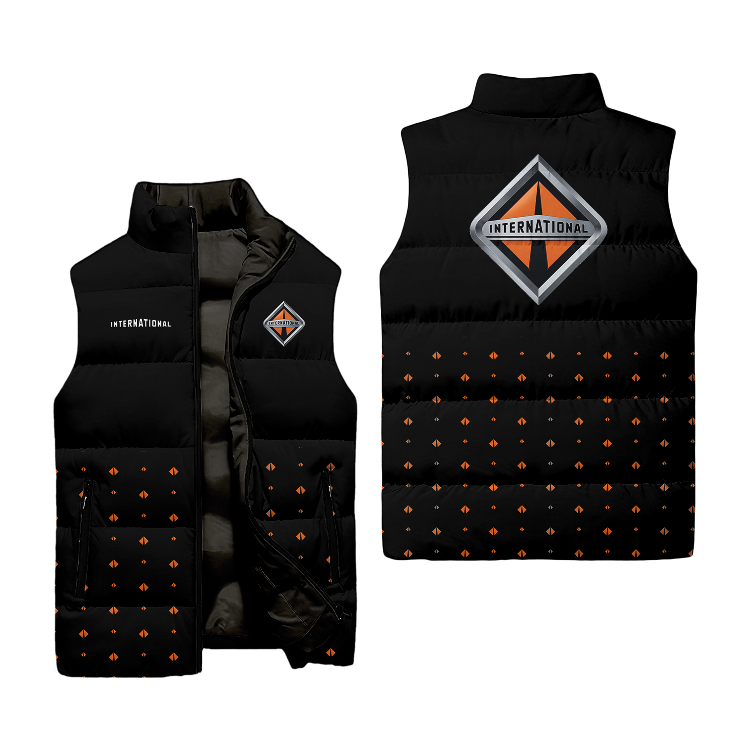 International Trucks Sleeveless Puffer Jacket USPL1851