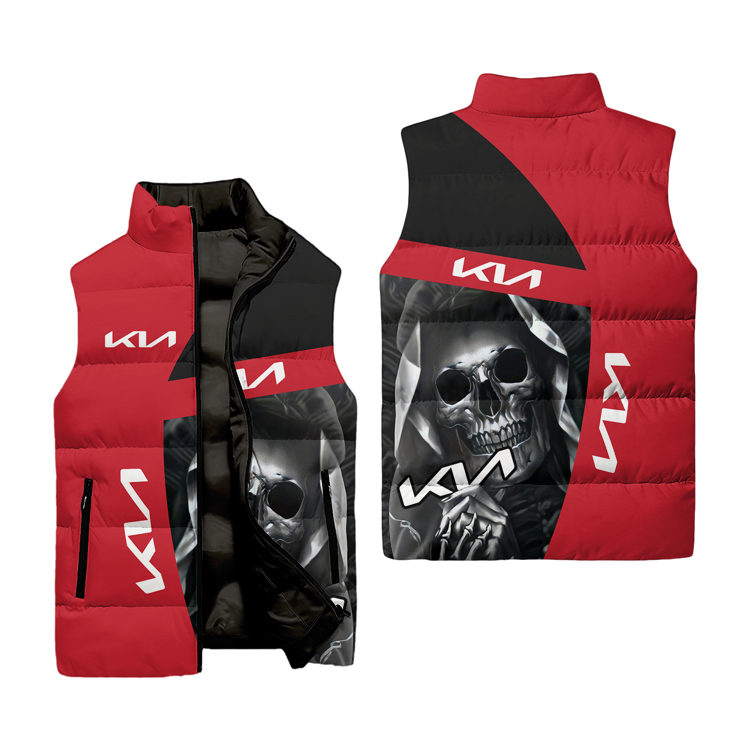 Kia Sleeveless Puffer Jacket USPL1236