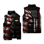 Chevrolet Sleeveless Puffer Jacket USPL1016