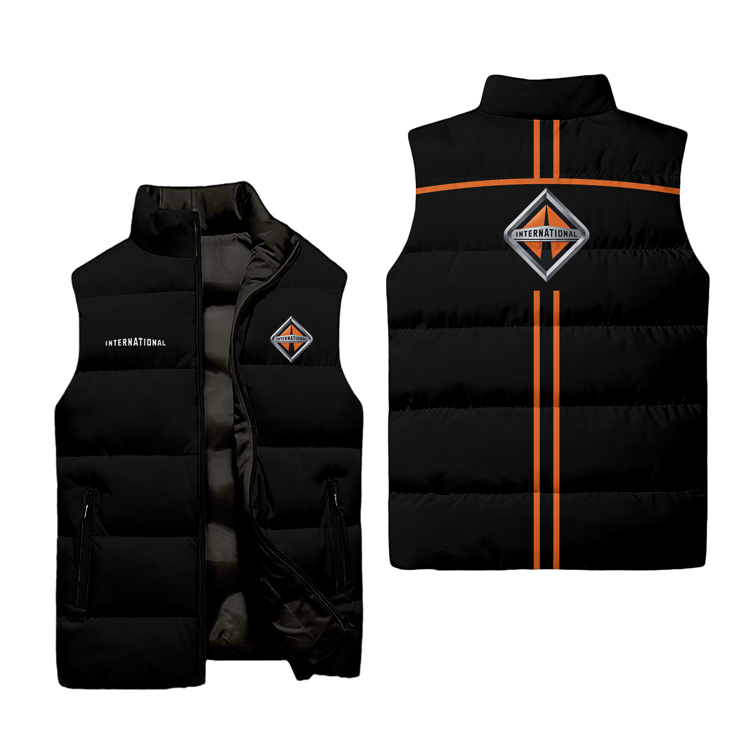 International Trucks Sleeveless Puffer Jacket USPL1875