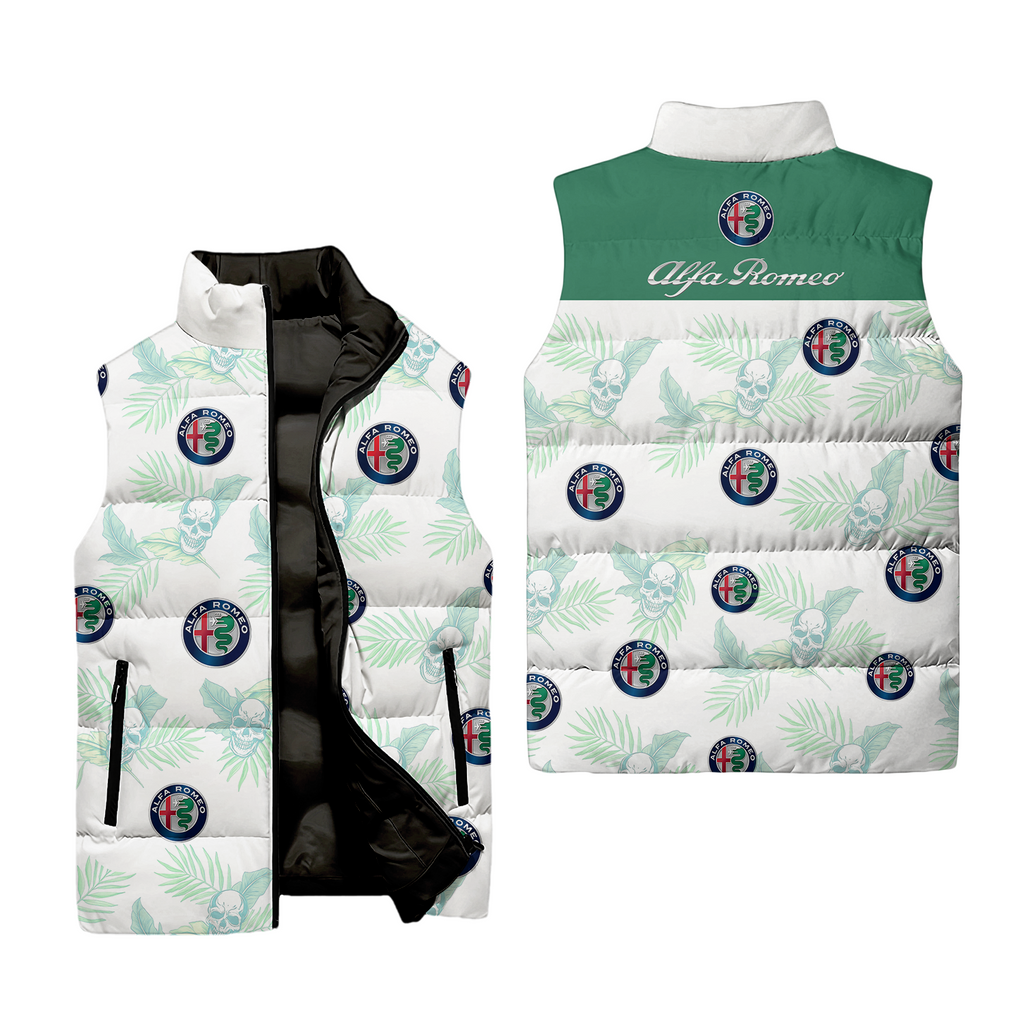 Alfa Romeo Sleeveless Puffer Jacket USPL628