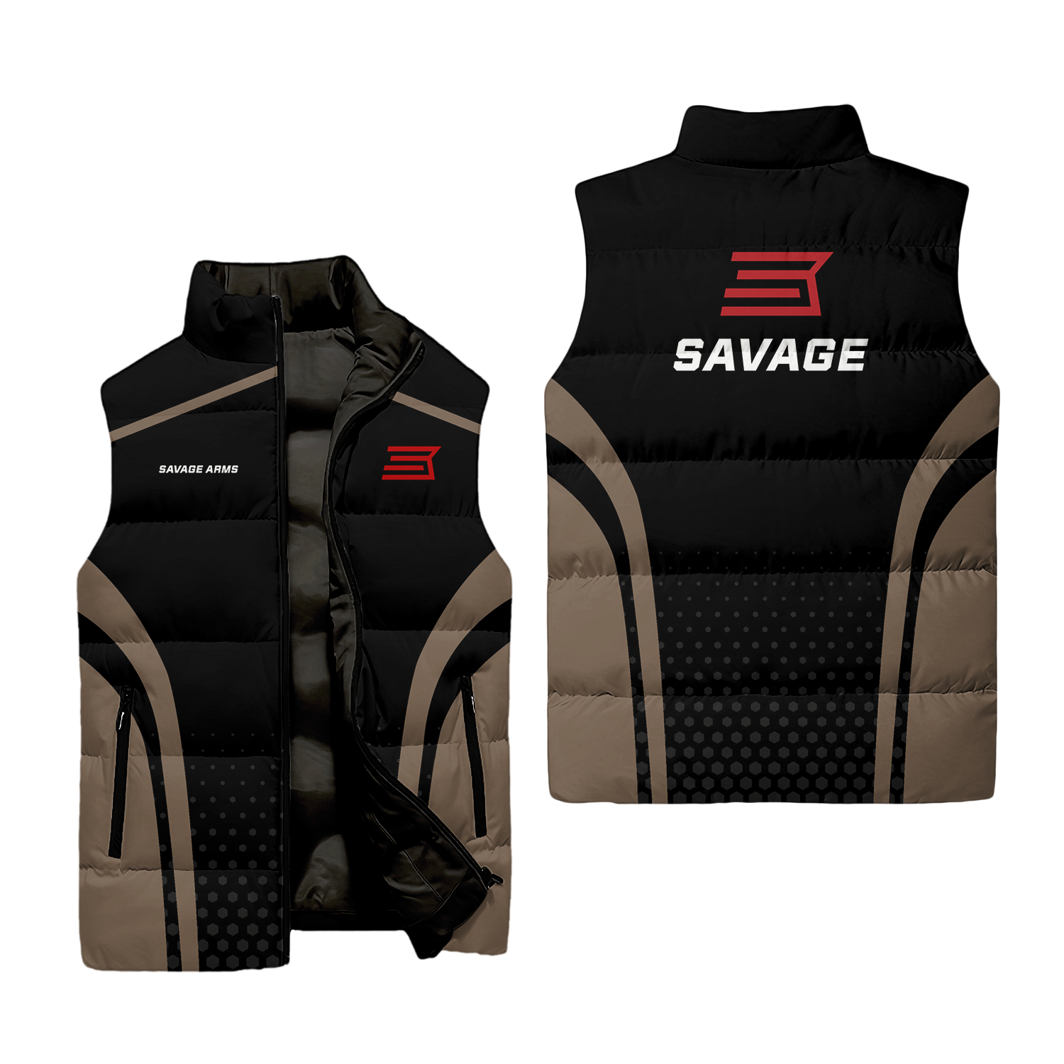 Savage Arms Sleeveless Puffer Jacket USPL2201