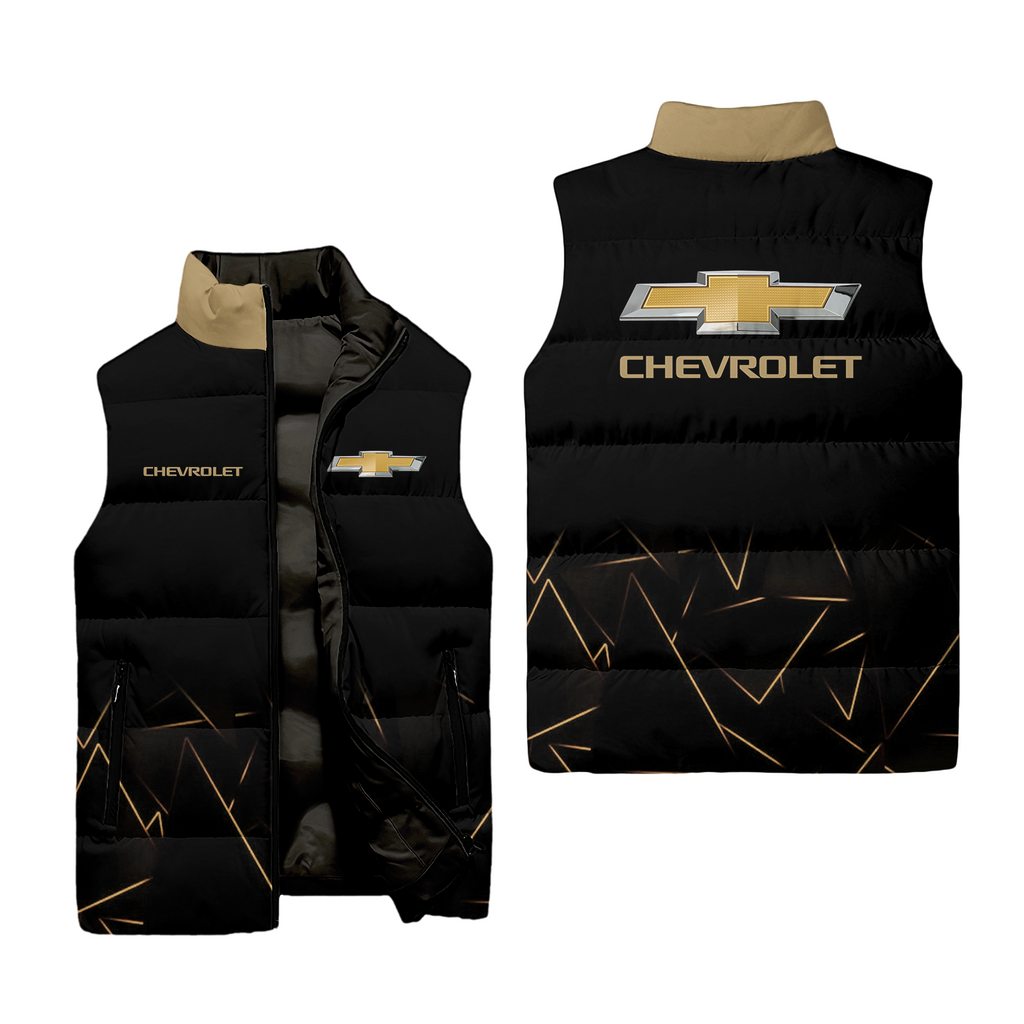 Chevrolet Sleeveless Puffer Jacket USPL1023