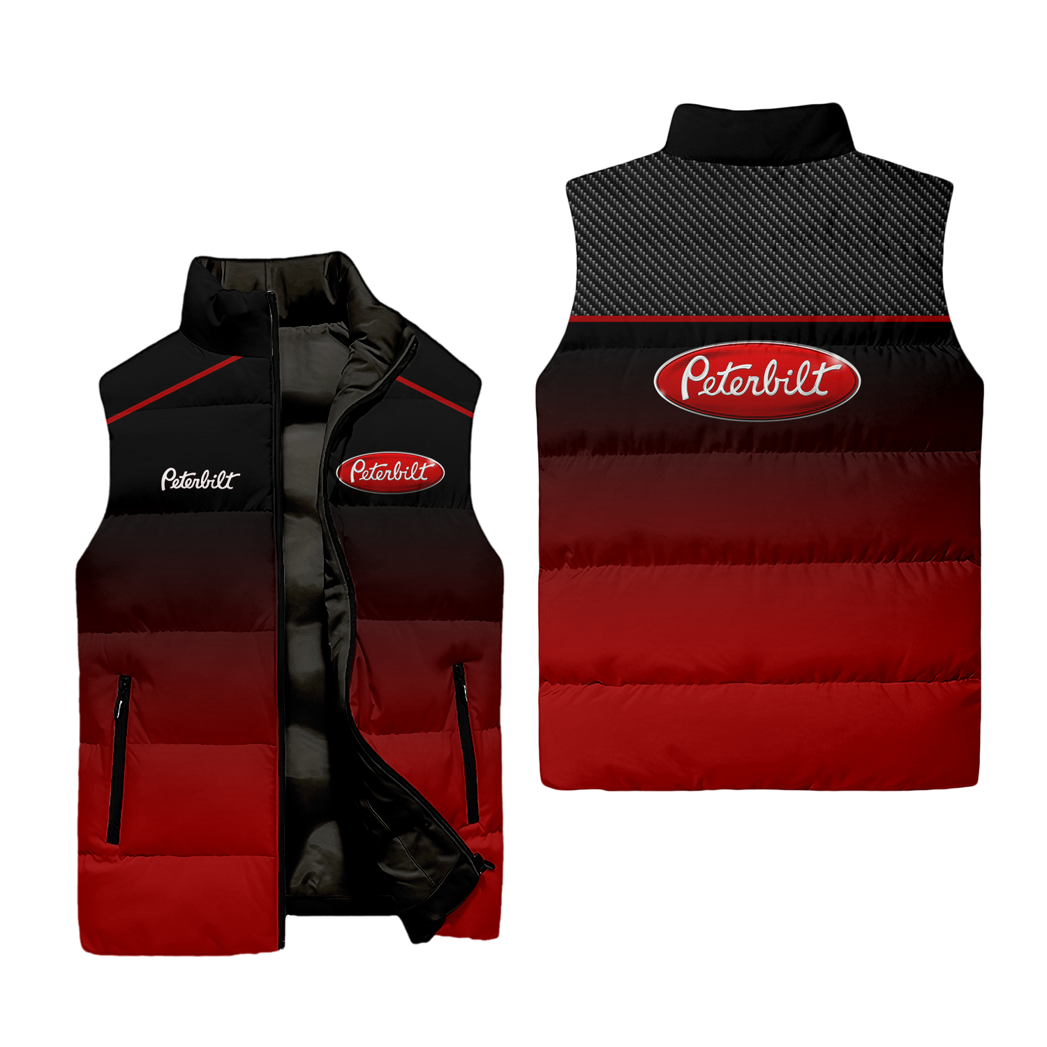 Peterbilt Sleeveless Puffer Jacket USPL1717