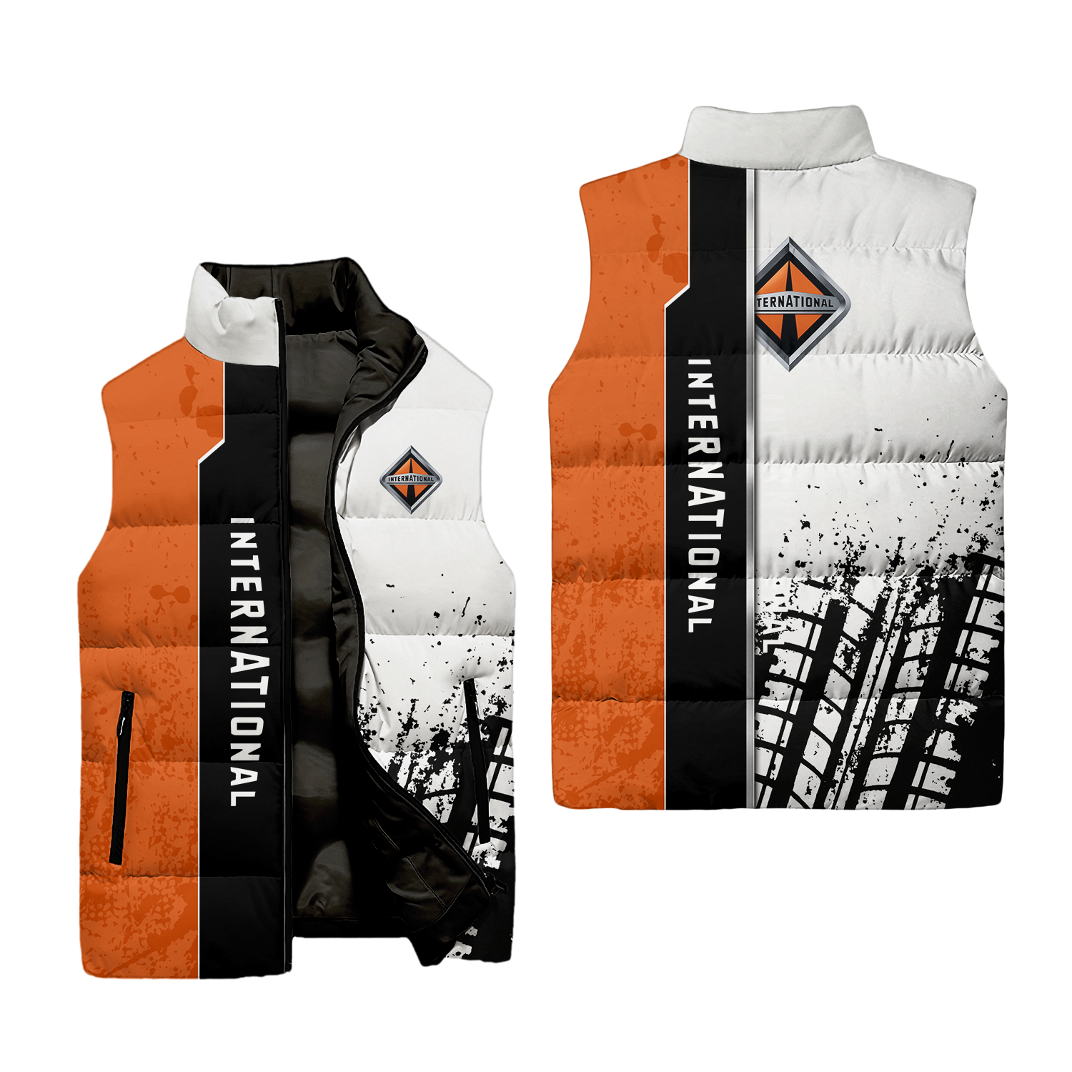 International Trucks Sleeveless Puffer Jacket USPL1880