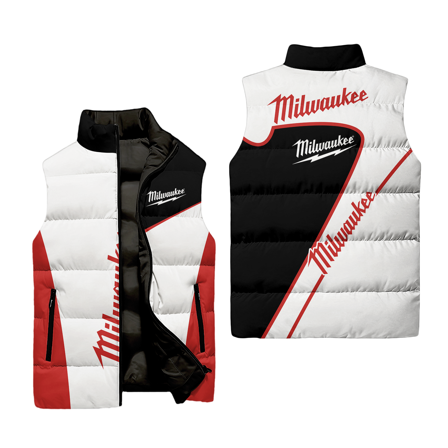 Milwaukee Sleeveless Puffer Jacket USPL1302
