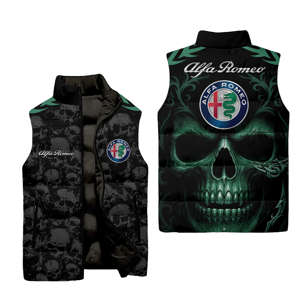 Alfa Romeo Sleeveless Puffer Jacket USPL629