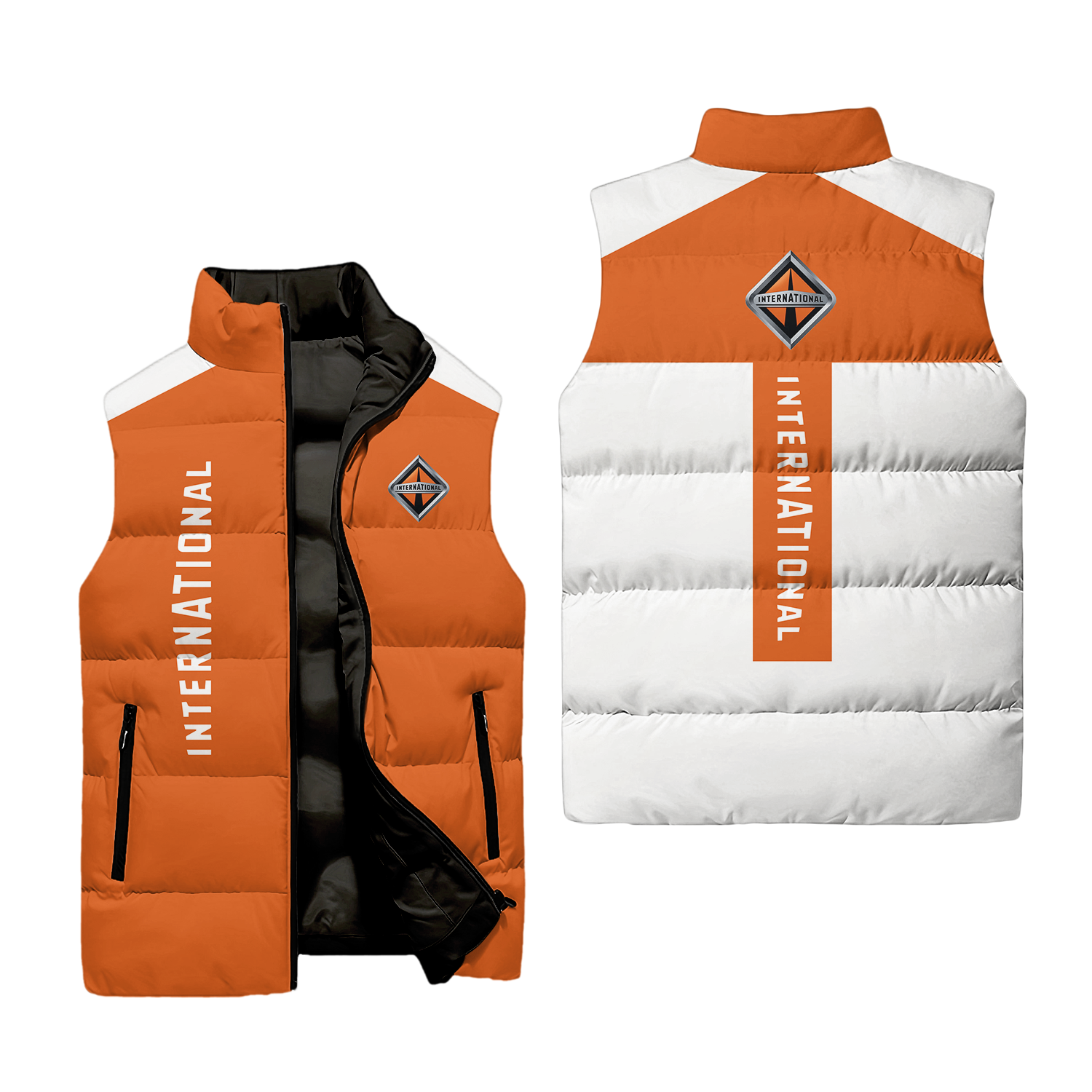 International Trucks Sleeveless Puffer Jacket USPL1877