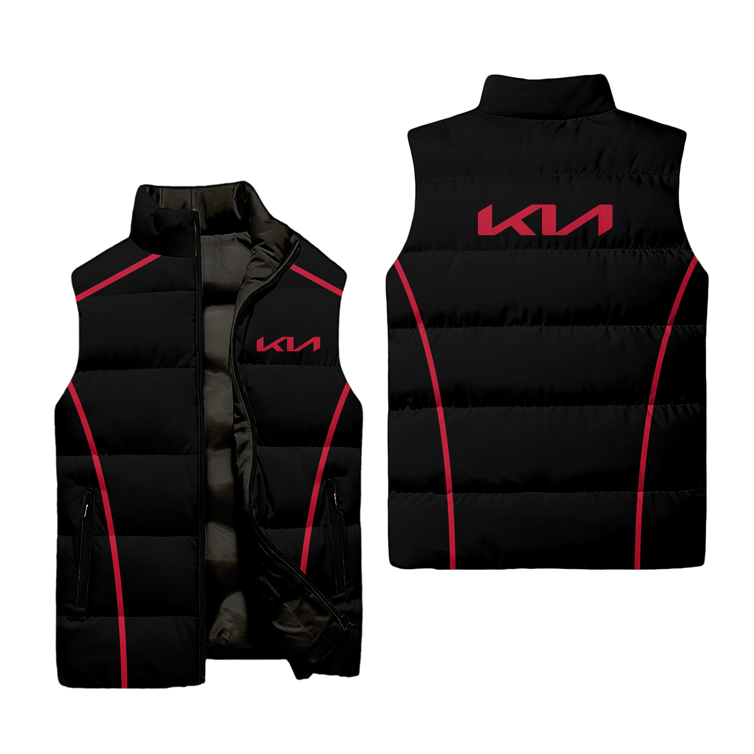 Kia Sleeveless Puffer Jacket USPL1280