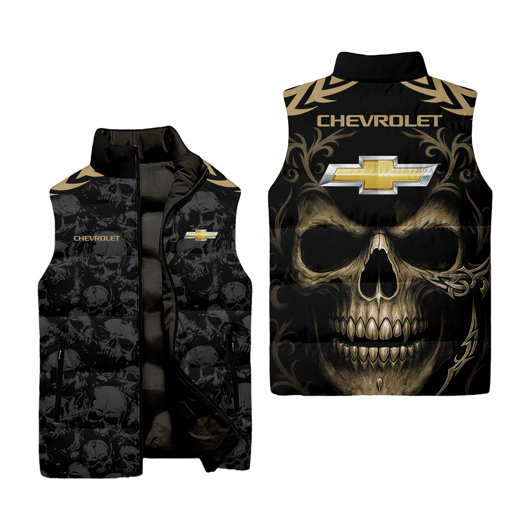 Chevrolet Sleeveless Puffer Jacket USPL1028