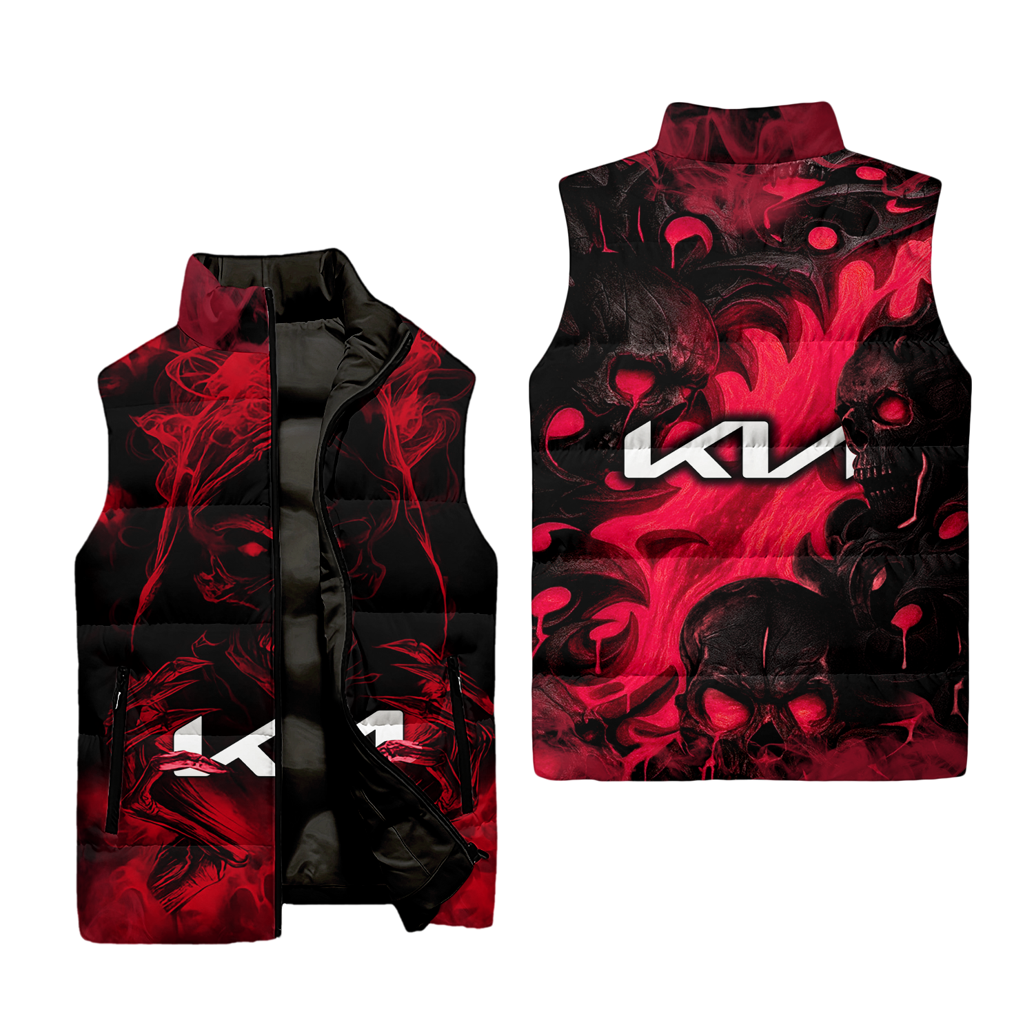 Kia Sleeveless Puffer Jacket USPL1245