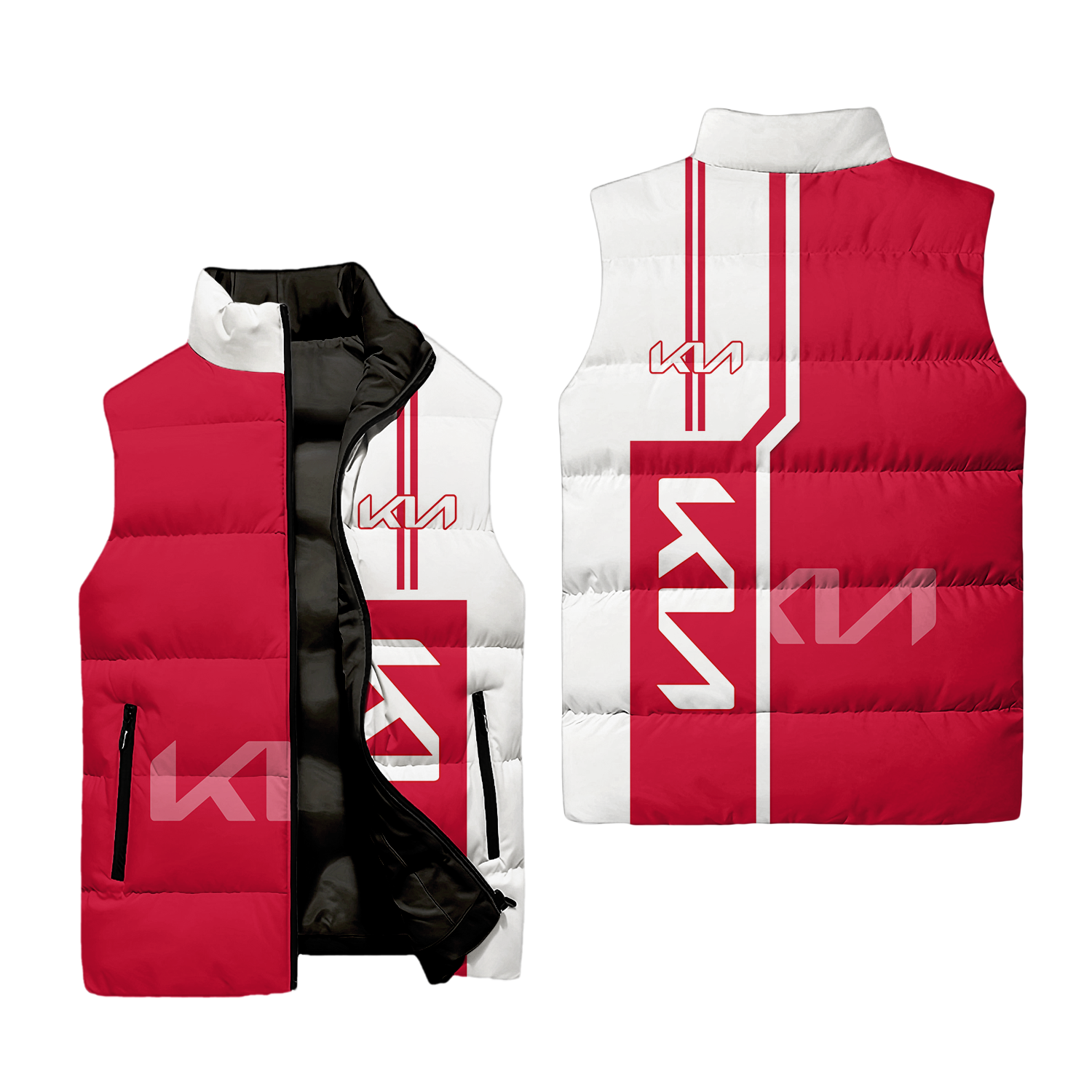 Kia Sleeveless Puffer Jacket USPL1221