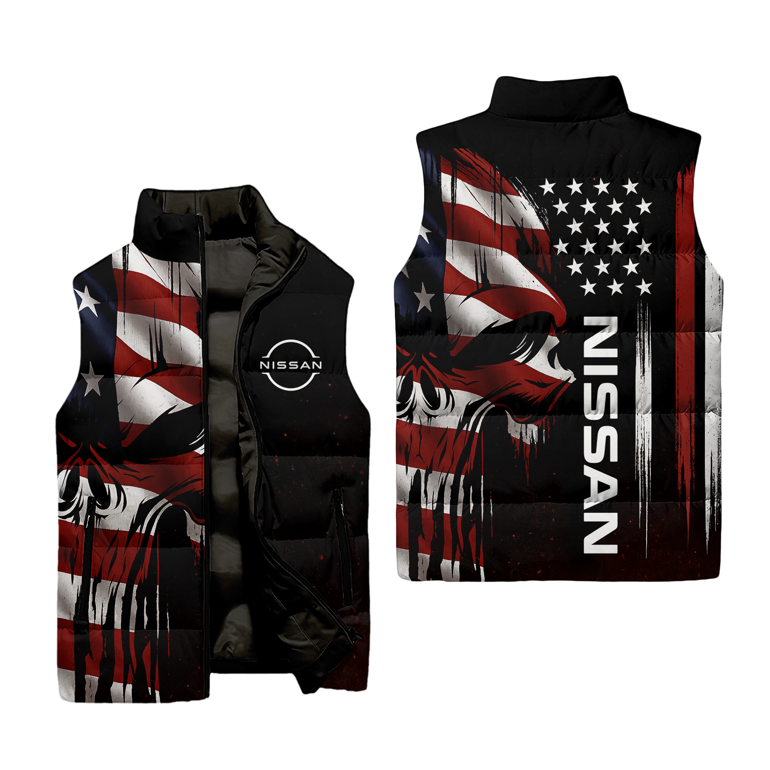 Nissan Sleeveless Puffer Jacket USPL1149