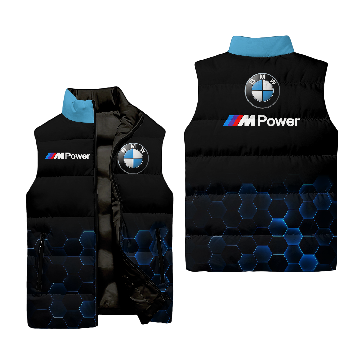 BMW Sleeveless Puffer Jacket USPL546