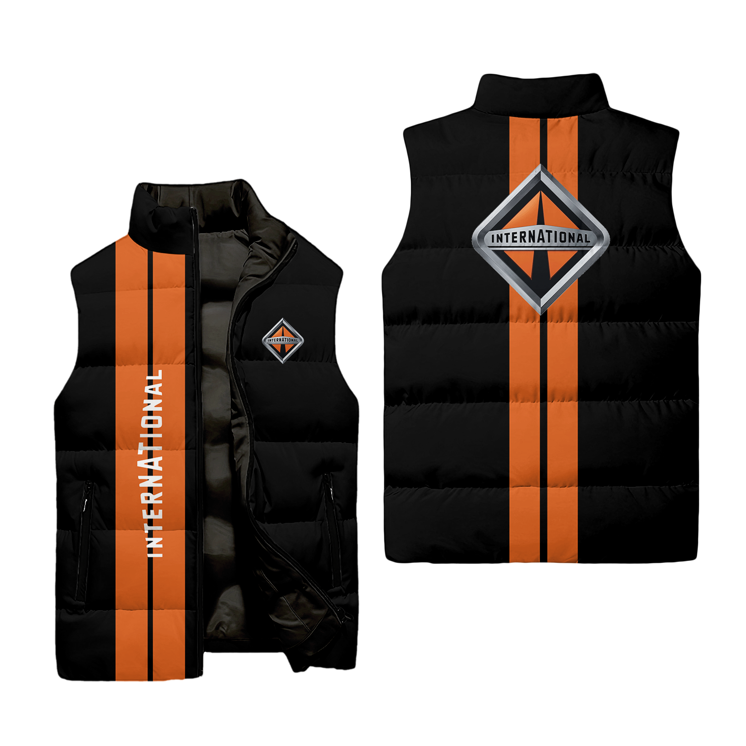 International Trucks Sleeveless Puffer Jacket USPL1857