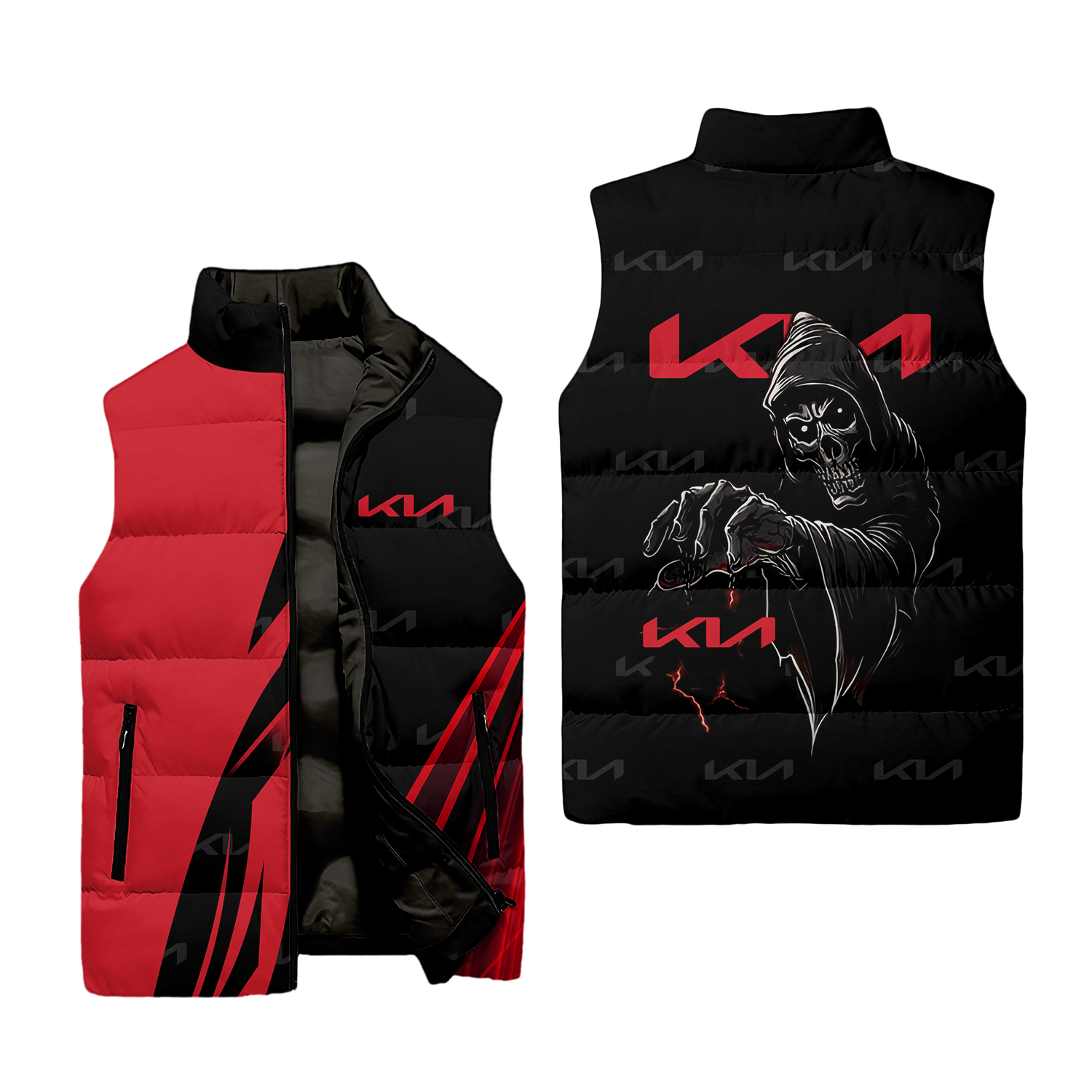 Kia Sleeveless Puffer Jacket USPL1243