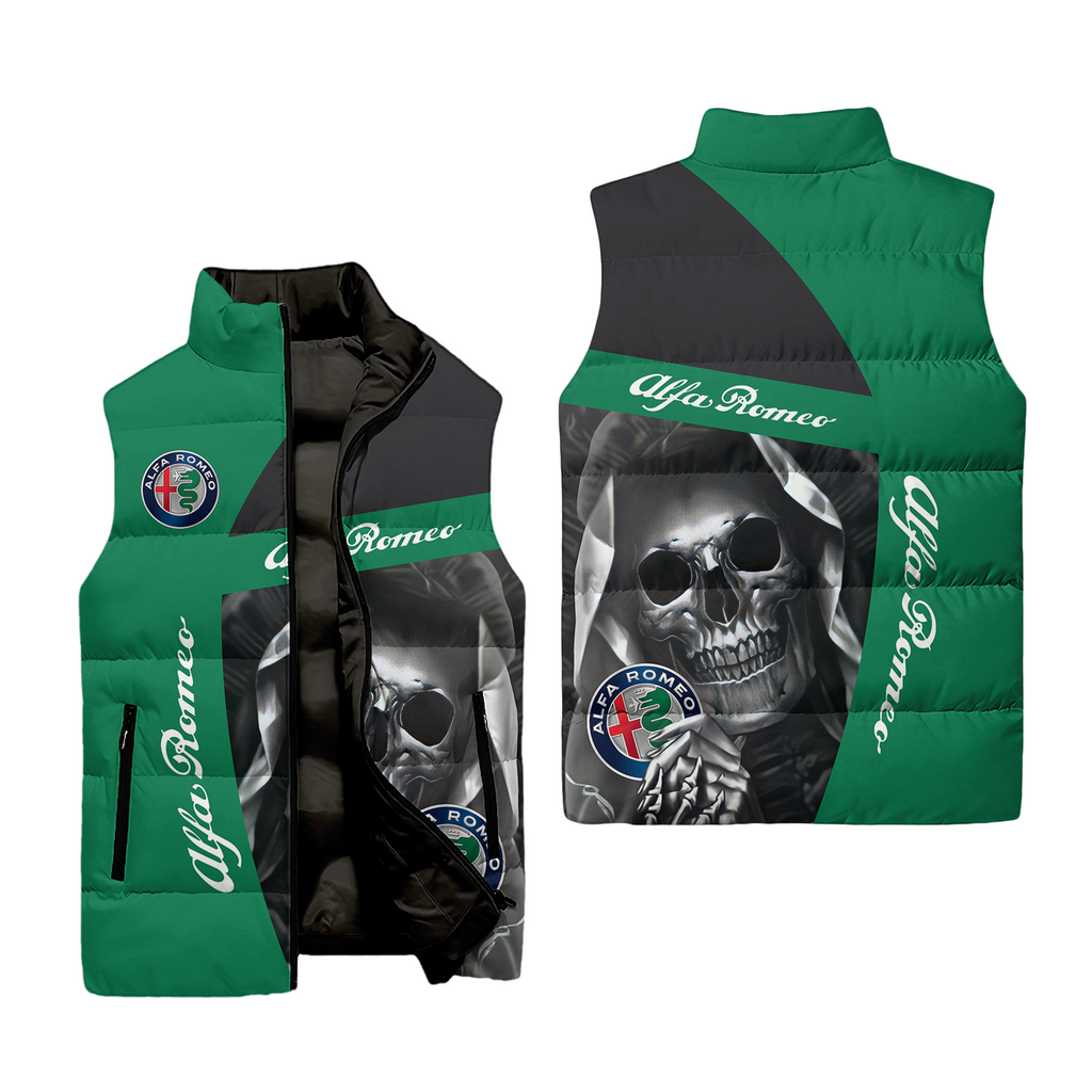 Alfa Romeo Sleeveless Puffer Jacket USPL610