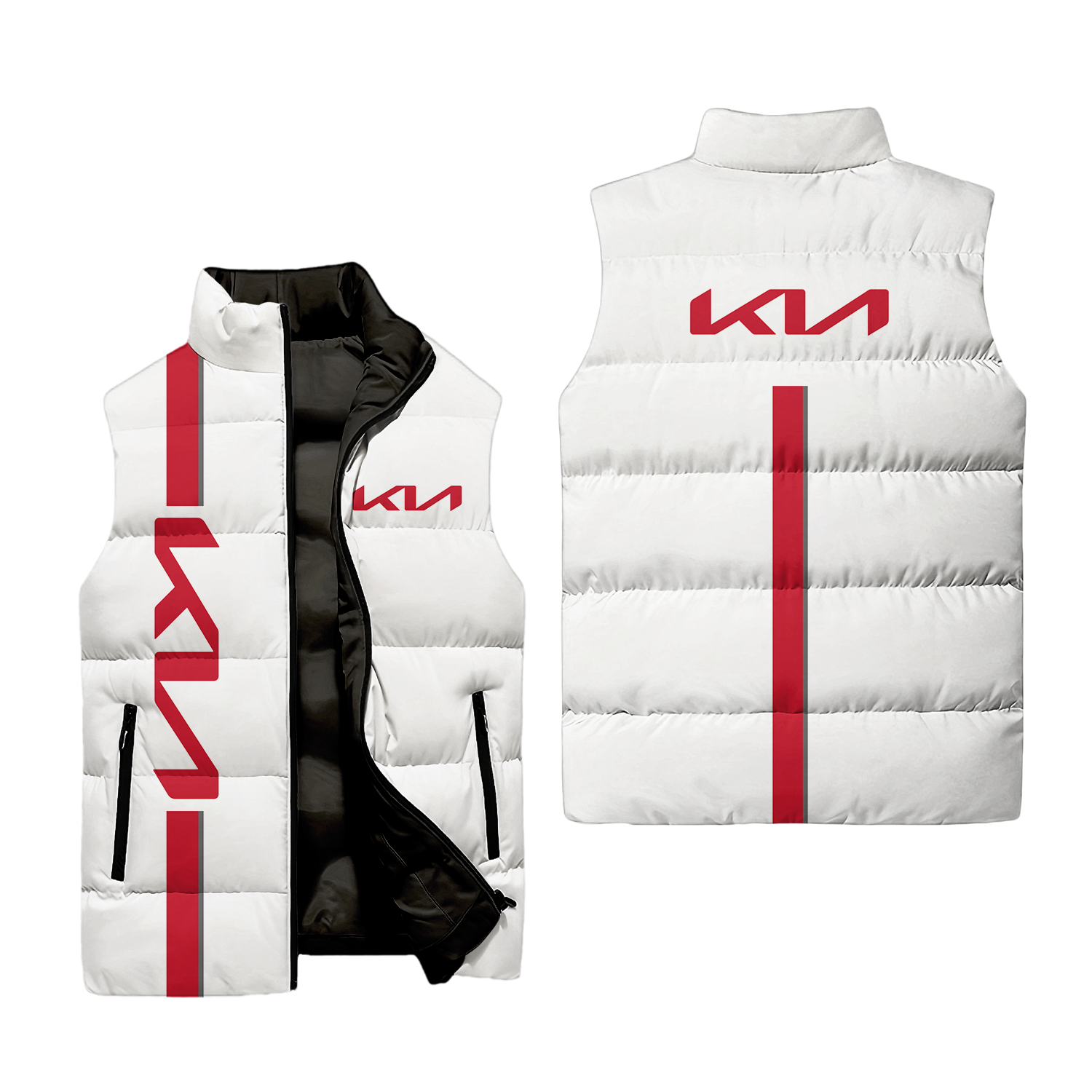 Kia Sleeveless Puffer Jacket USPL1274