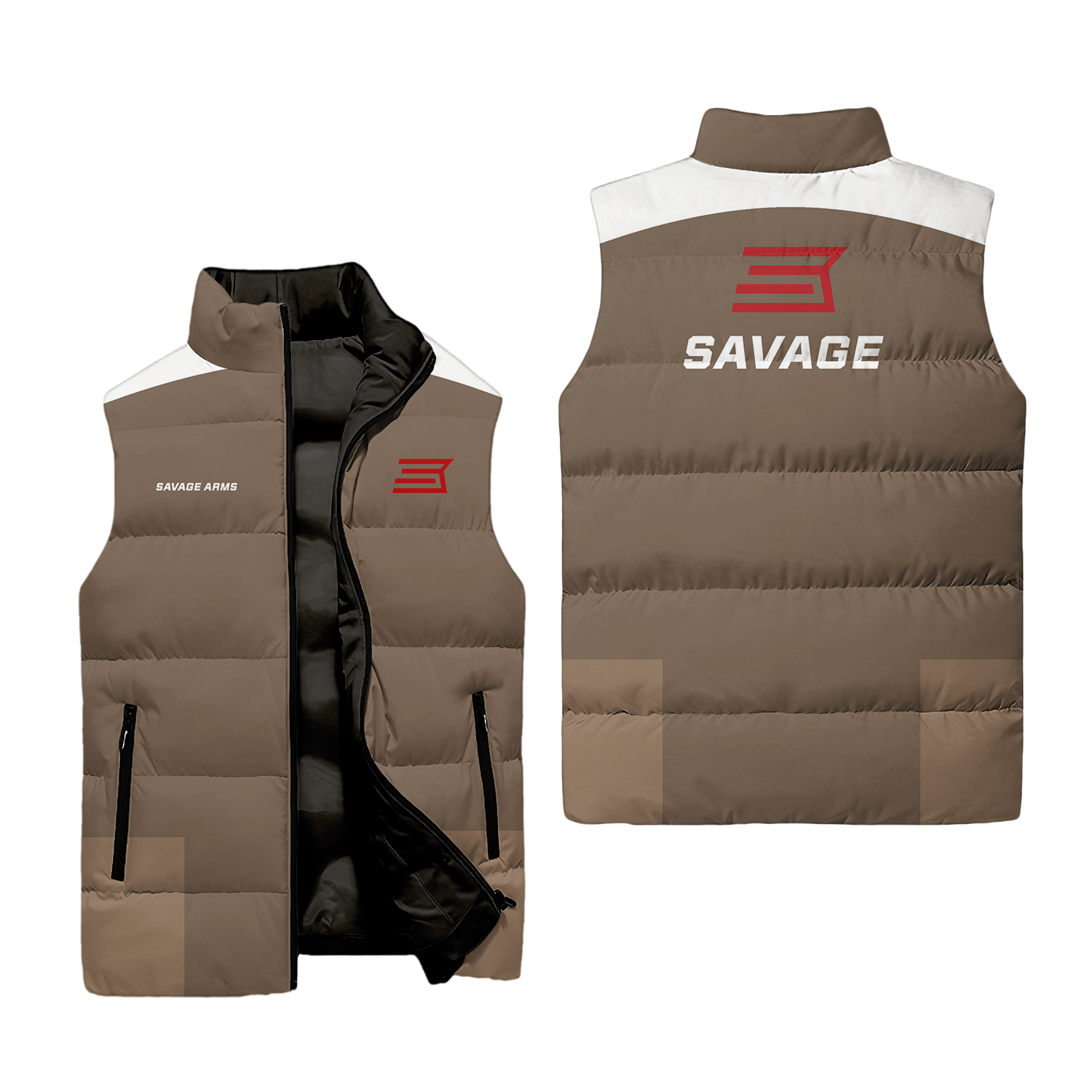 Savage Arms Sleeveless Puffer Jacket USPL2185