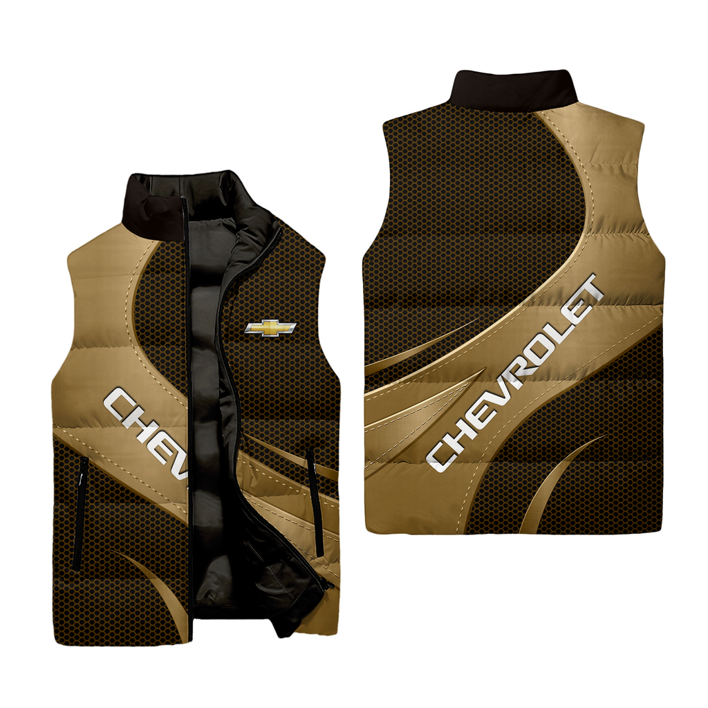 Chevrolet Sleeveless Puffer Jacket USPL1040